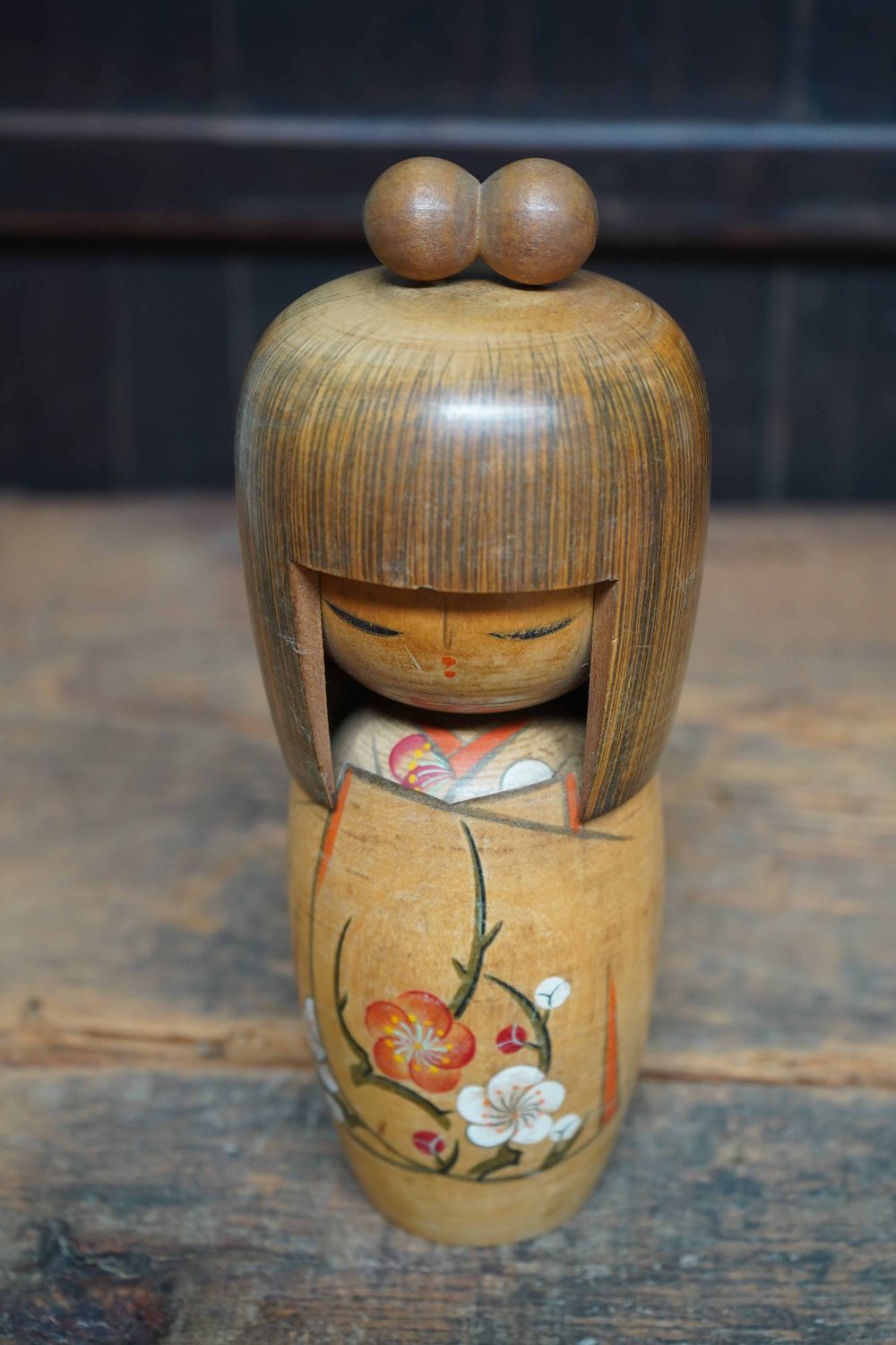 Creatieve Kokeshi door Kojo Tanaka, Japan.