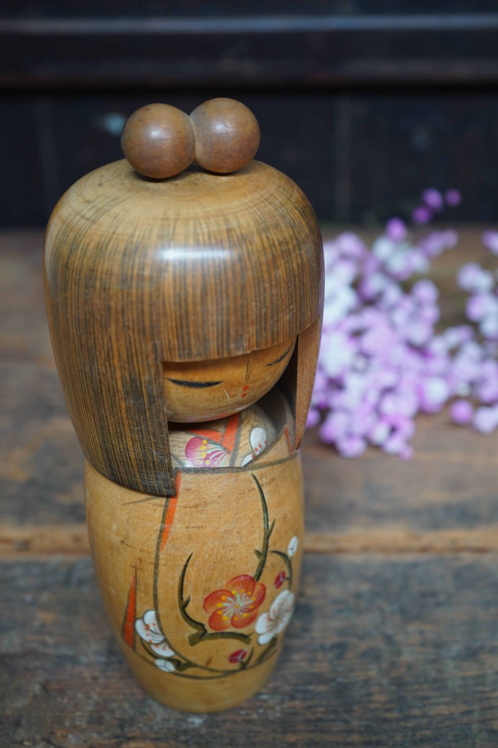 Creatieve Kokeshi door Kojo Tanaka, Japan.