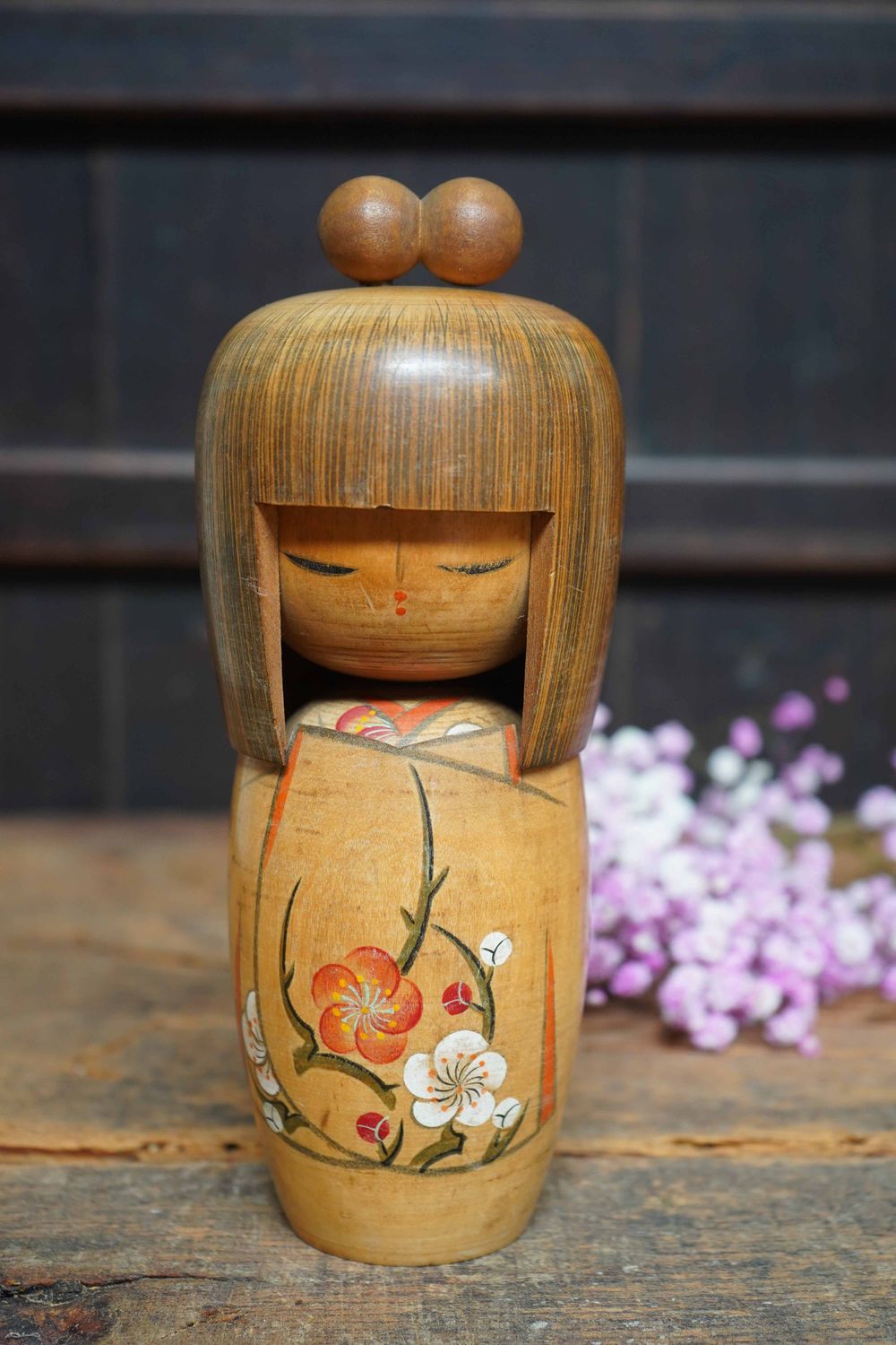 Creatieve Kokeshi door Kojo Tanaka, Japan.