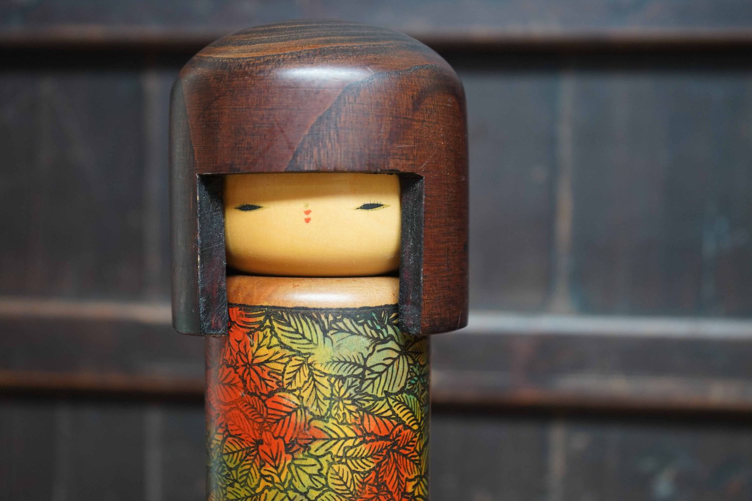Vintage Sosaku Kokeshi, Usaburo, Japan. Vintage Sosaku Kokeshi, Usaburo, Japan.