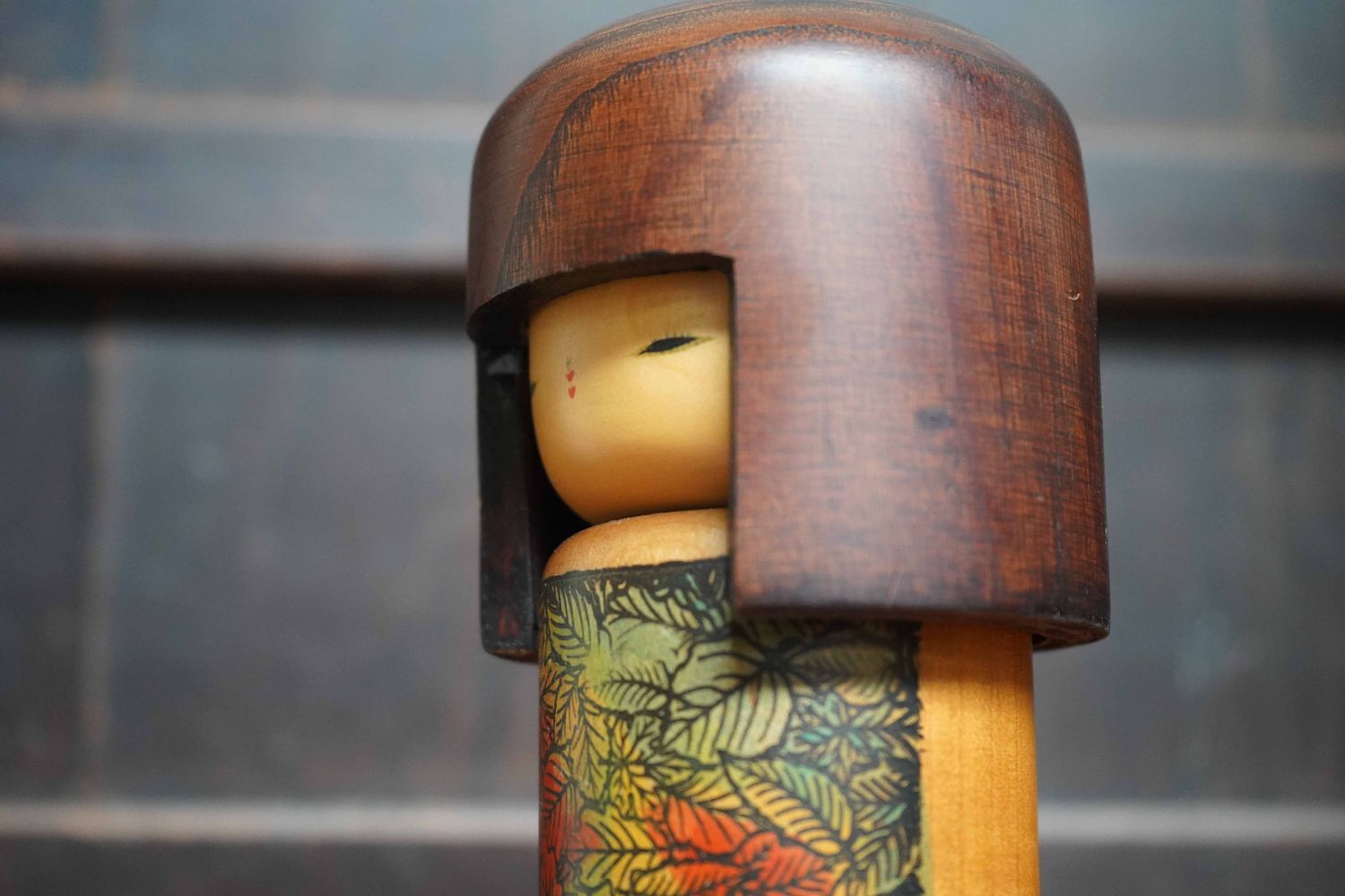 Vintage Sosaku Kokeshi, Usaburo, Japan. Vintage Sosaku Kokeshi, Usaburo, Japan.