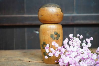 Vintage Sosaku Kokeshi by Sanpei Yamanaka, Japan.