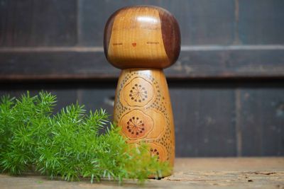 Vintage Sosaku Kokeshi by Kato Masami, Japan.