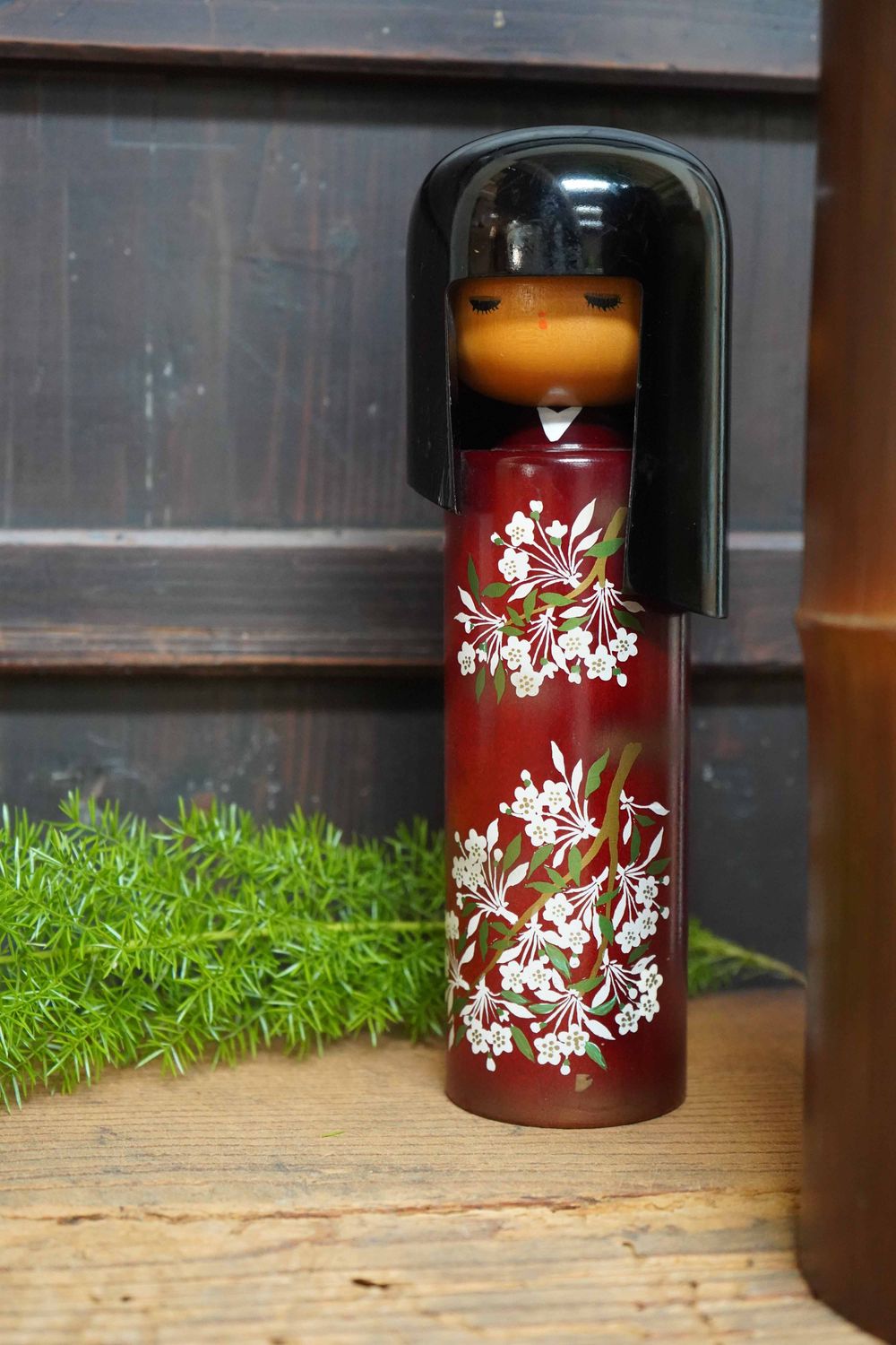 Vintage Kokeshi door Seifu Gono, Japan. Vintage Kokeshi door Seifu Gono, Japan.