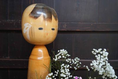 Creatieve Kokeshi door Sato Kouson, Japan.
