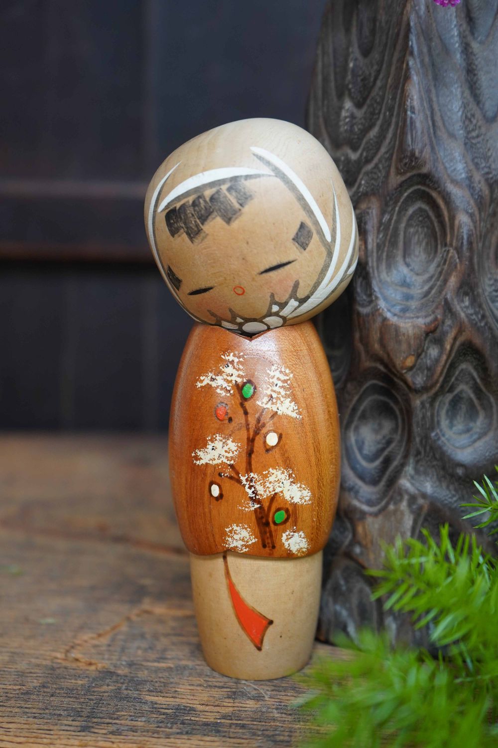 Cute Vintage Sosaku Kokeshi, Japan.