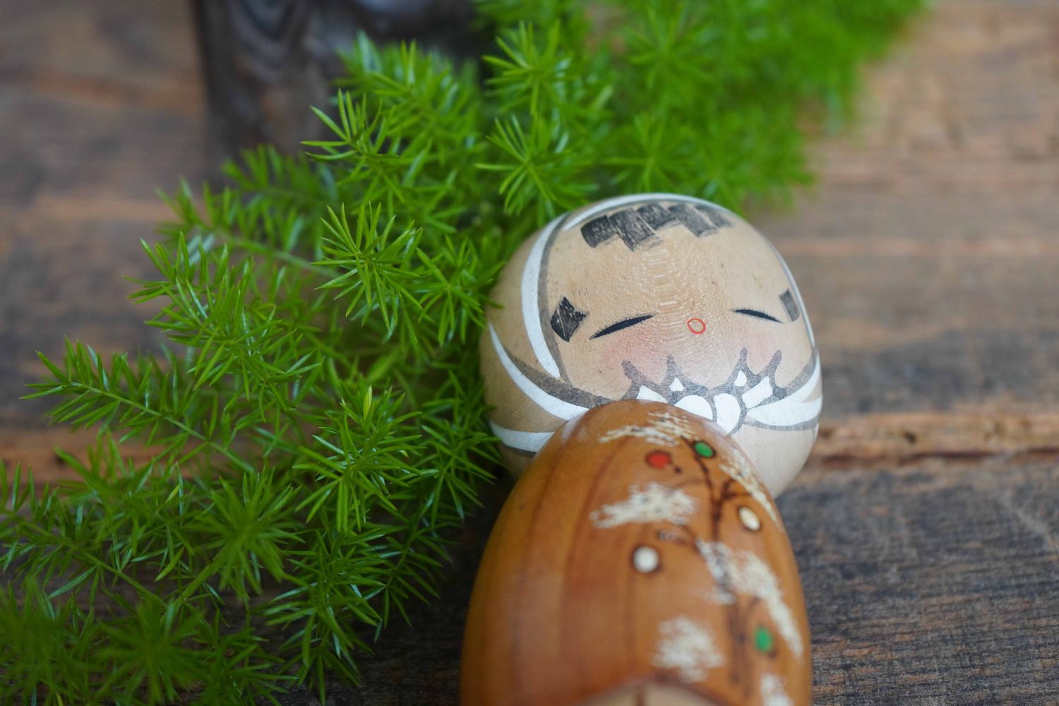 Cute Vintage Sosaku Kokeshi, Japan.