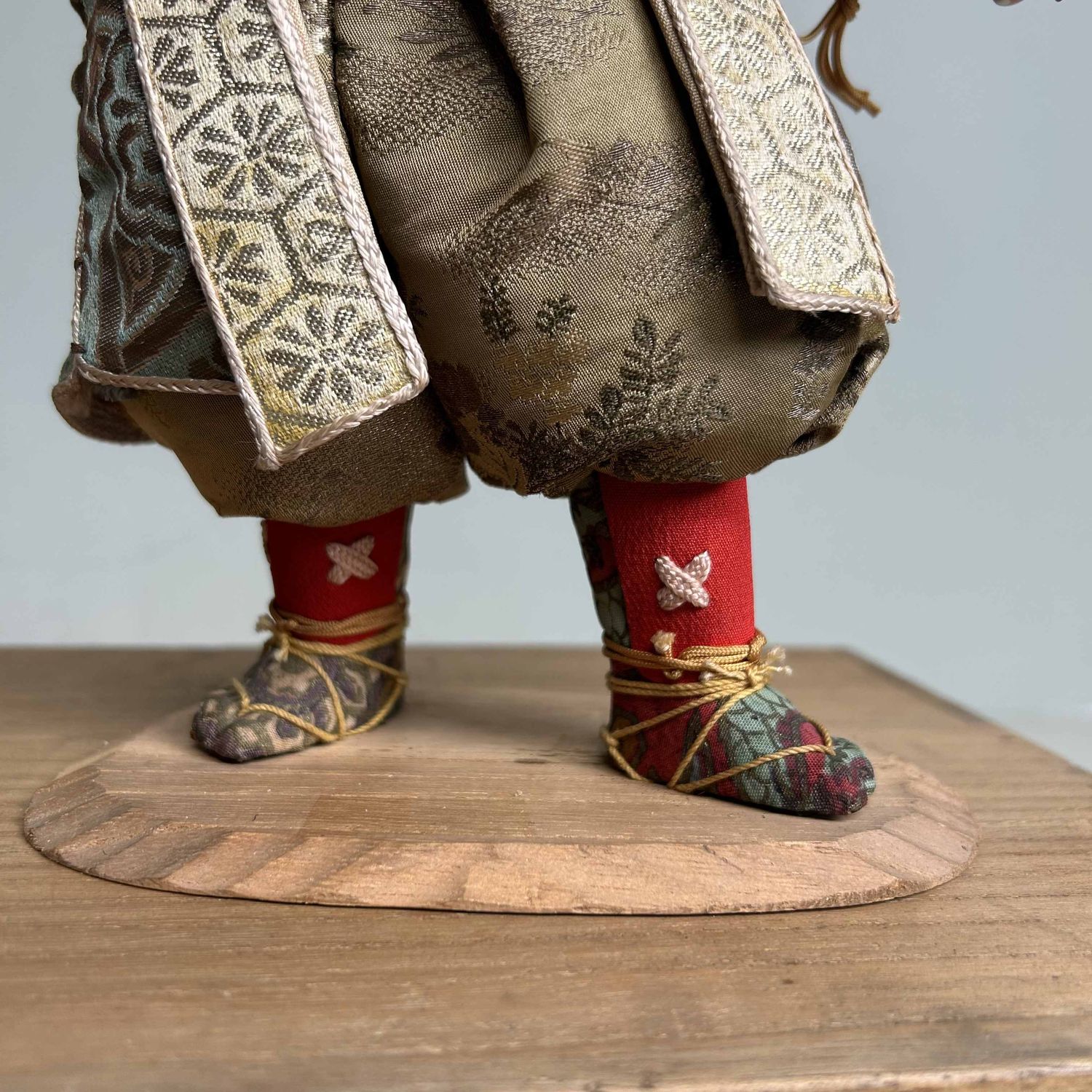 Musha Ningyō, Traditional Japanese Warrior Doll, Meiji Period.