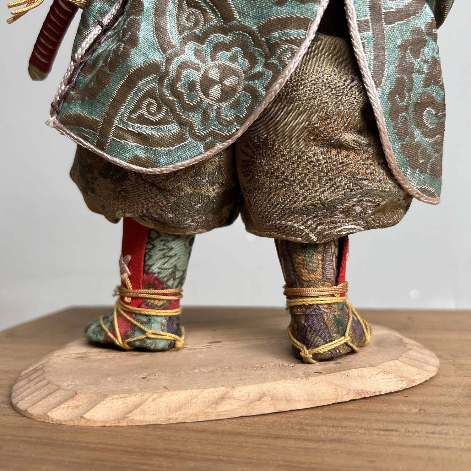 Musha Ningyō, Traditional Japanese Warrior Doll, Meiji Period.