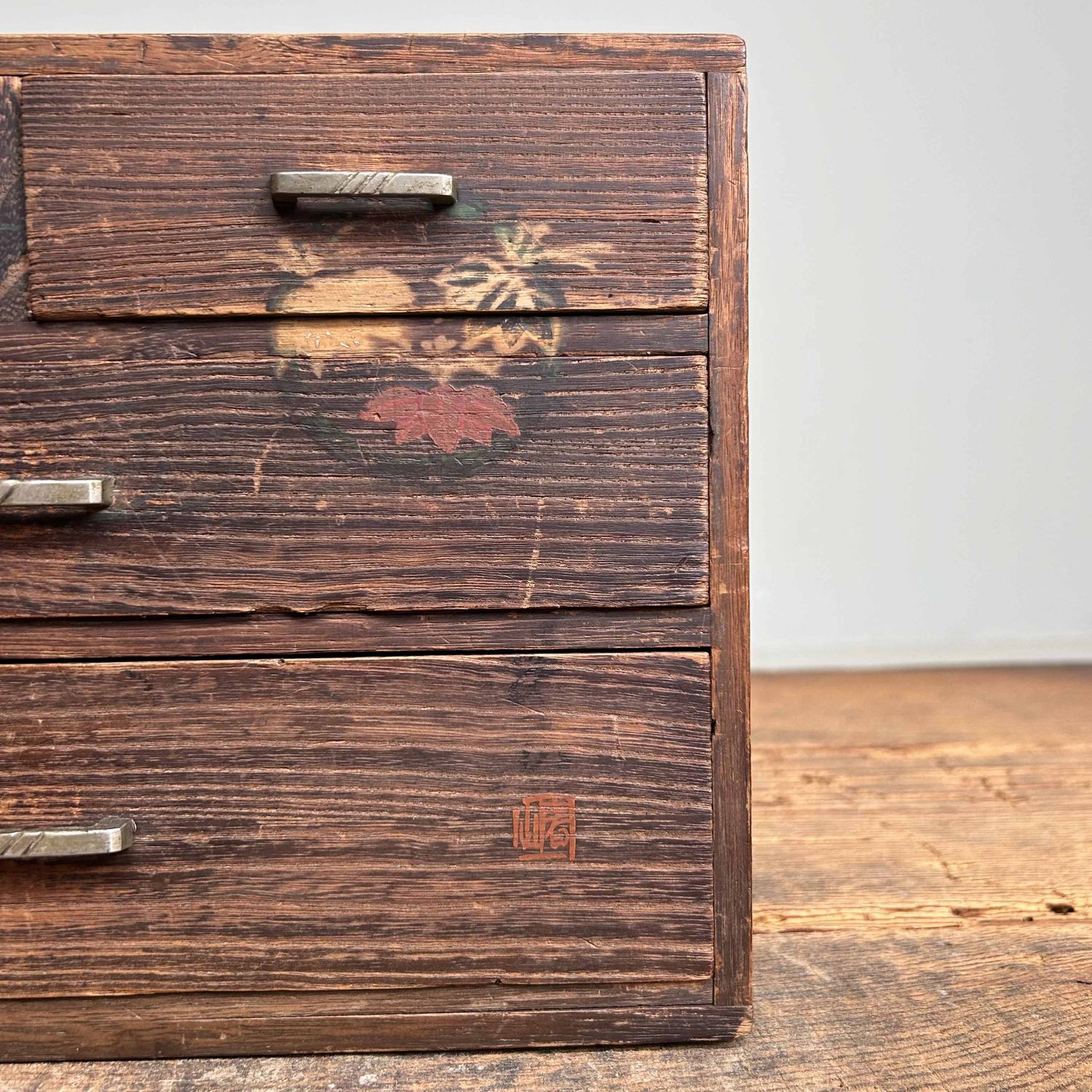 Antique Japanese Haribako, Sewing Cabinet, 1920s.