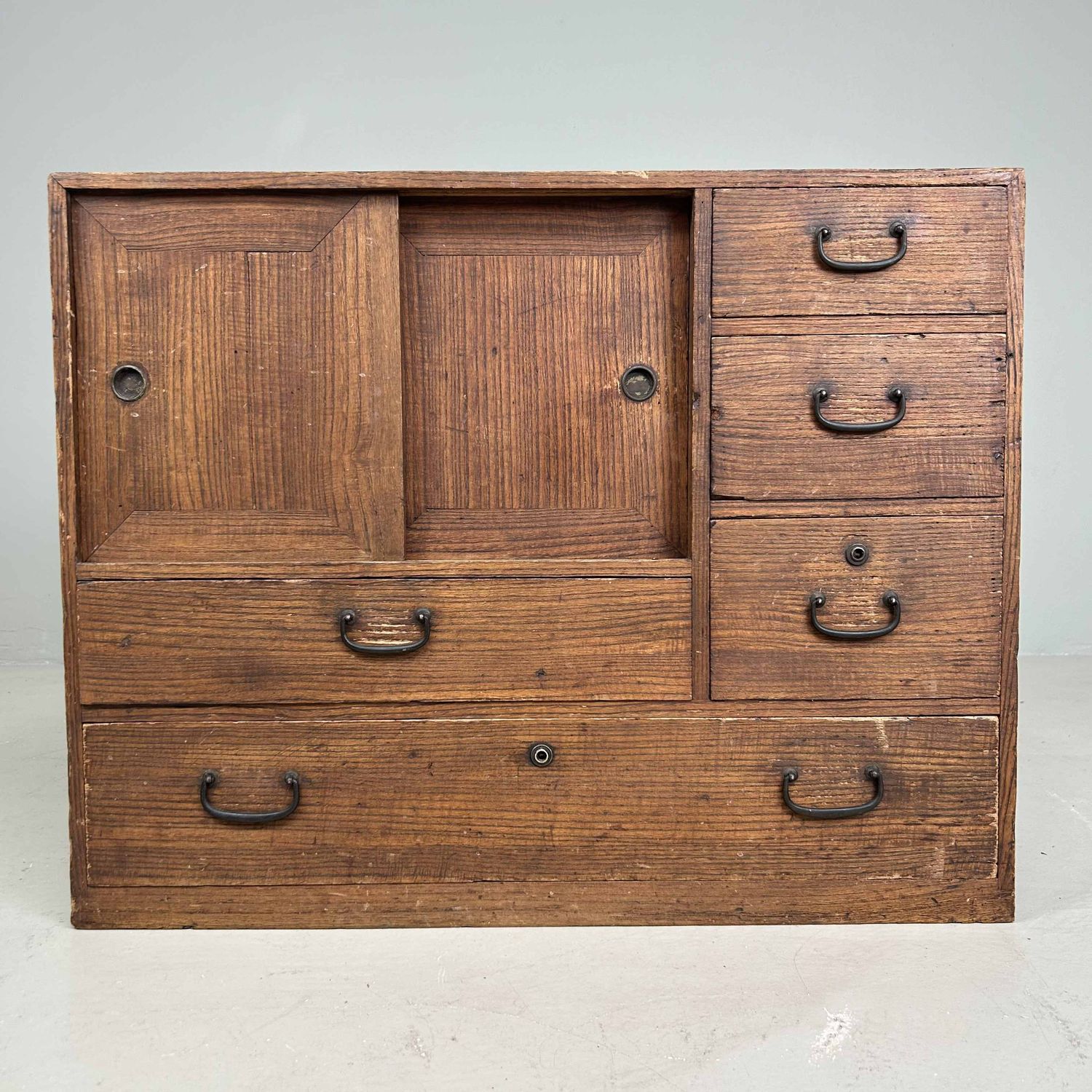 Traditionele Japanse Tansu, Opbergmeubel, Meiji-periode.