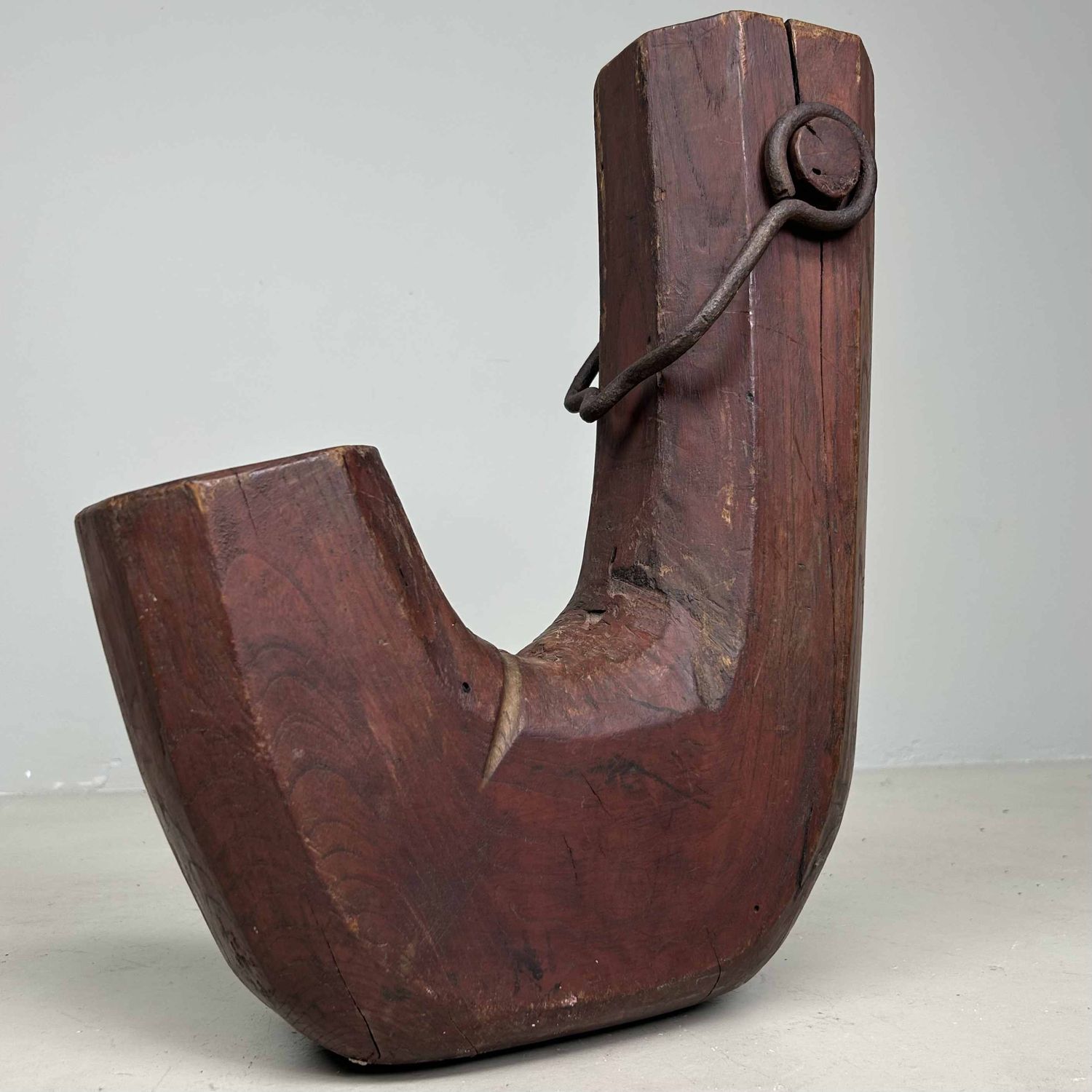 Antieke Daikoku Jizai Kagi Ketel Haak, Edo Periode, Japan. Antieke Daikoku Jizai Kagi Ketel Haak, Edo Periode, Japan.