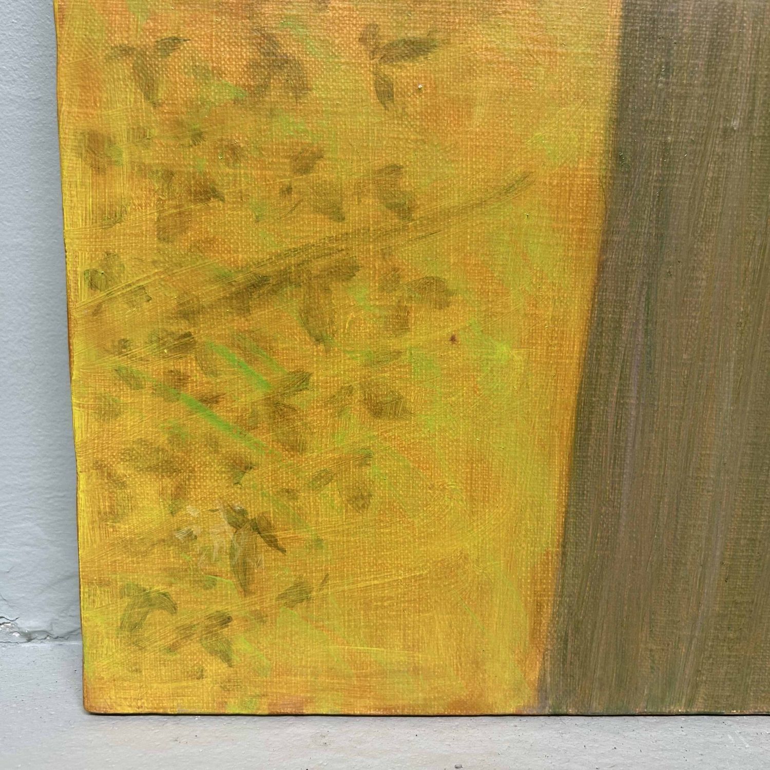 "Wildflowers", Oil on Canvas by Makoto Igarashi, Shōwa Period, Japan.