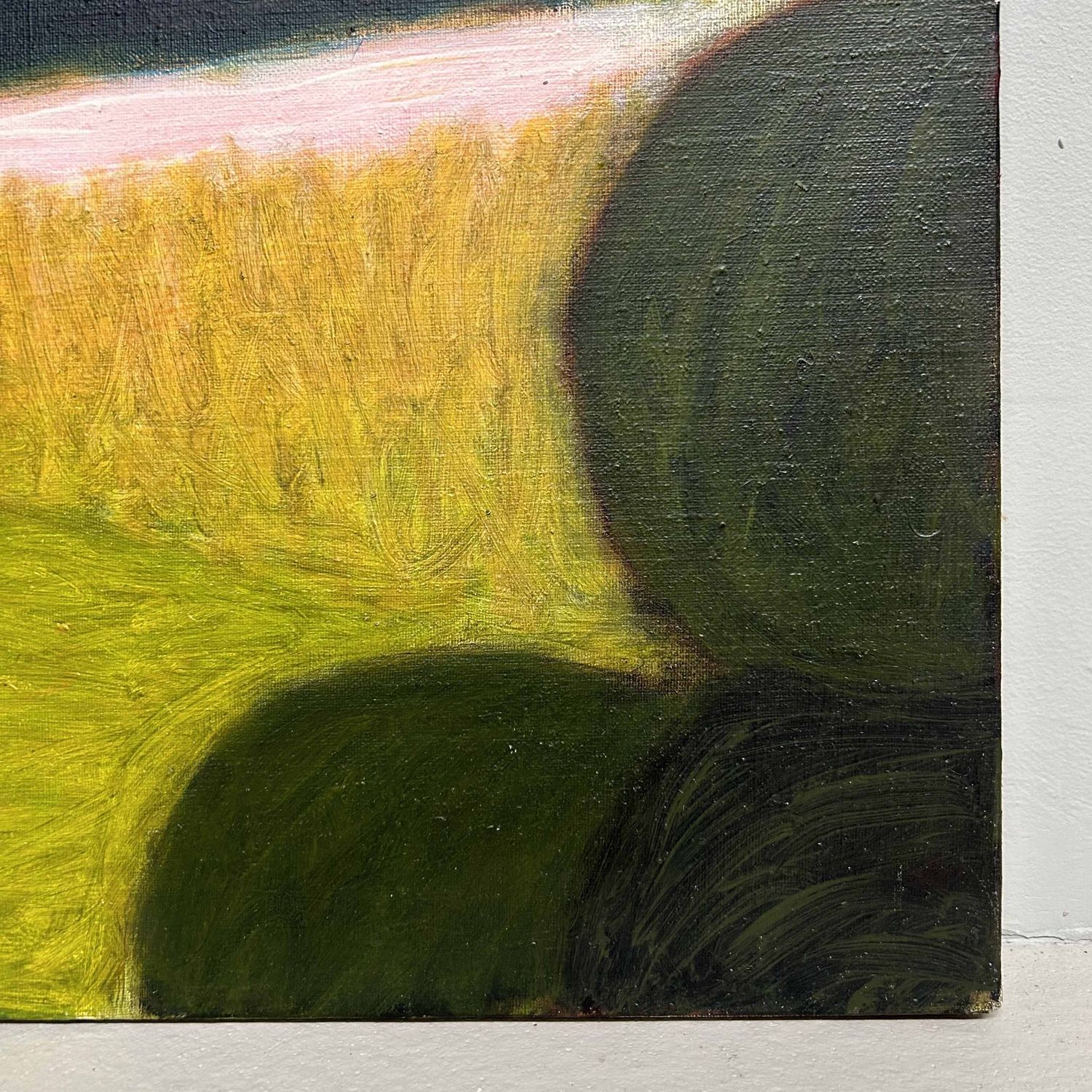 "Landscape", Oil on Canvas by Makoto Igarashi, Shōwa Period, Japan.
