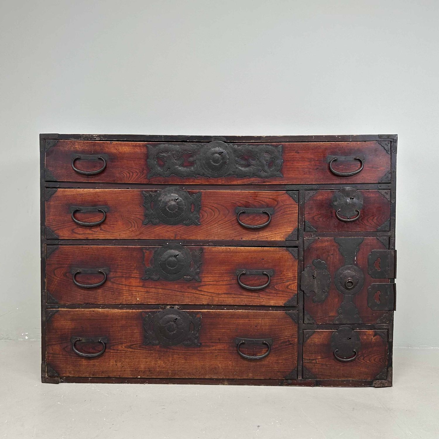Japanse Traditionele Tansu Ladekast, Meiji-periode.