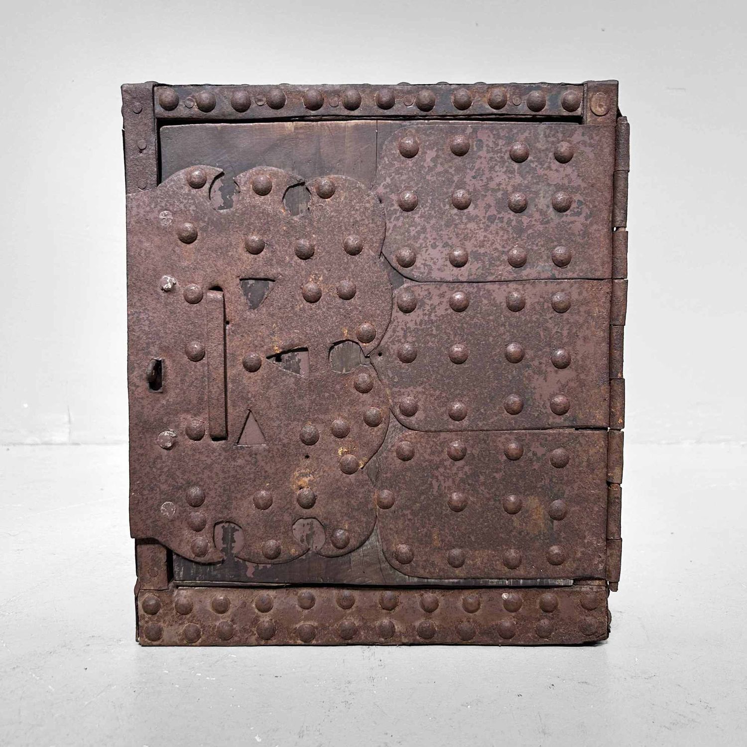 Antieke Kake-Suzuri (懸硯) Documentenkastje, Edo-periode, Japan.