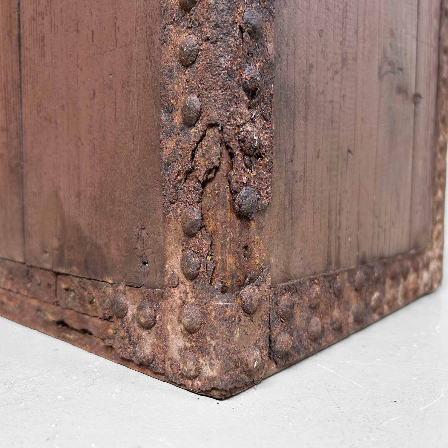 Antique Kake-Suzuri (懸硯) Document Chest, Edo Period, Japan.