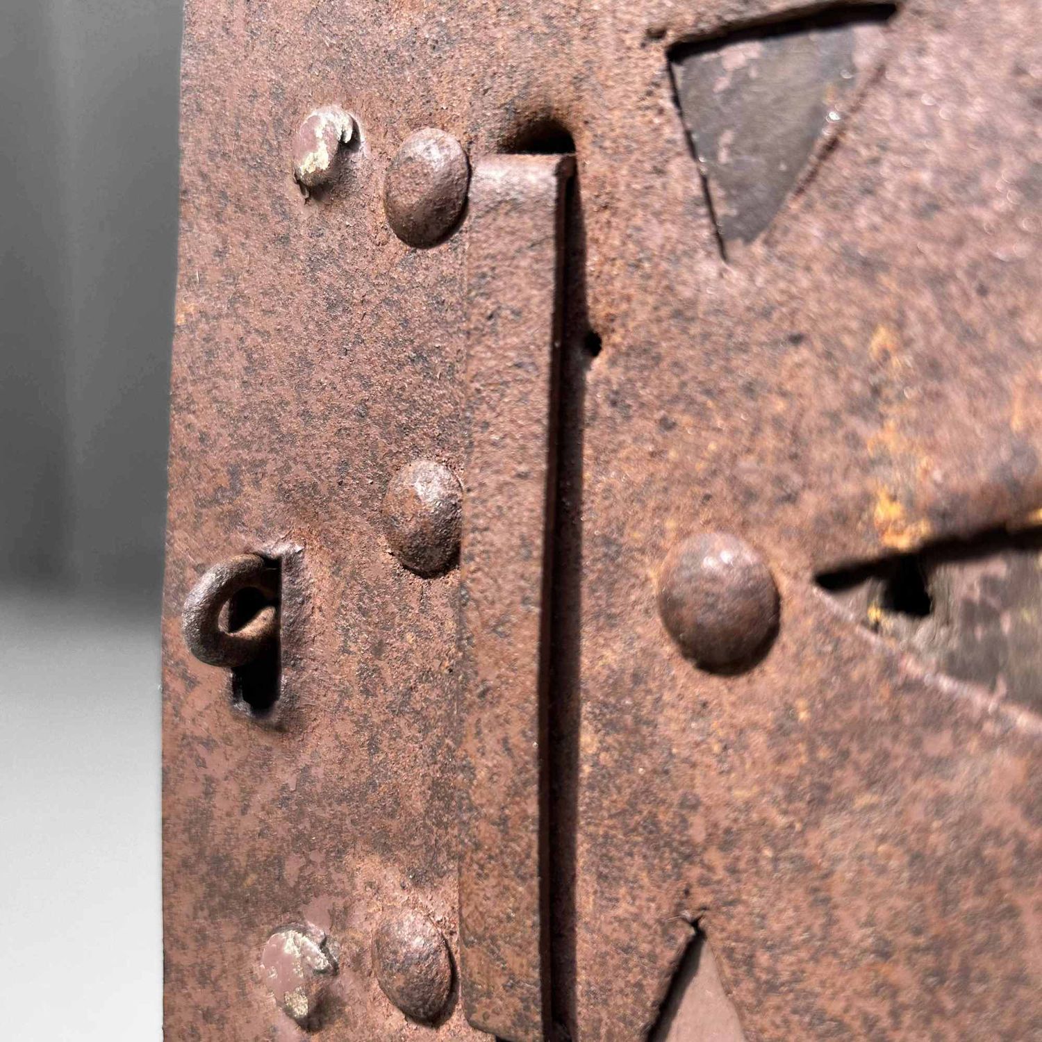 Antique Kake-Suzuri (懸硯) Document Chest, Edo Period, Japan.