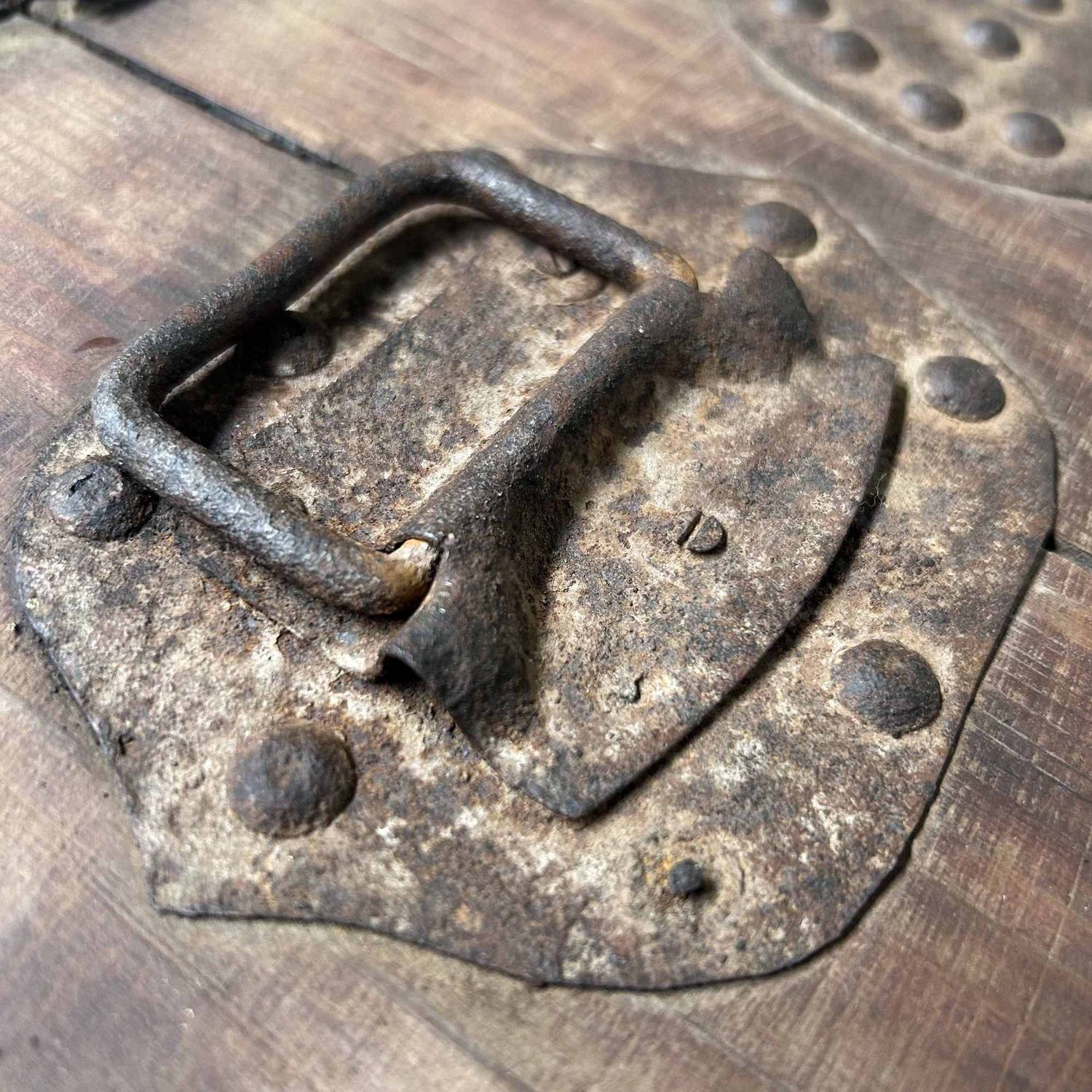 Antique Kake-Suzuri (懸硯) Document Chest, Edo Period, Japan.