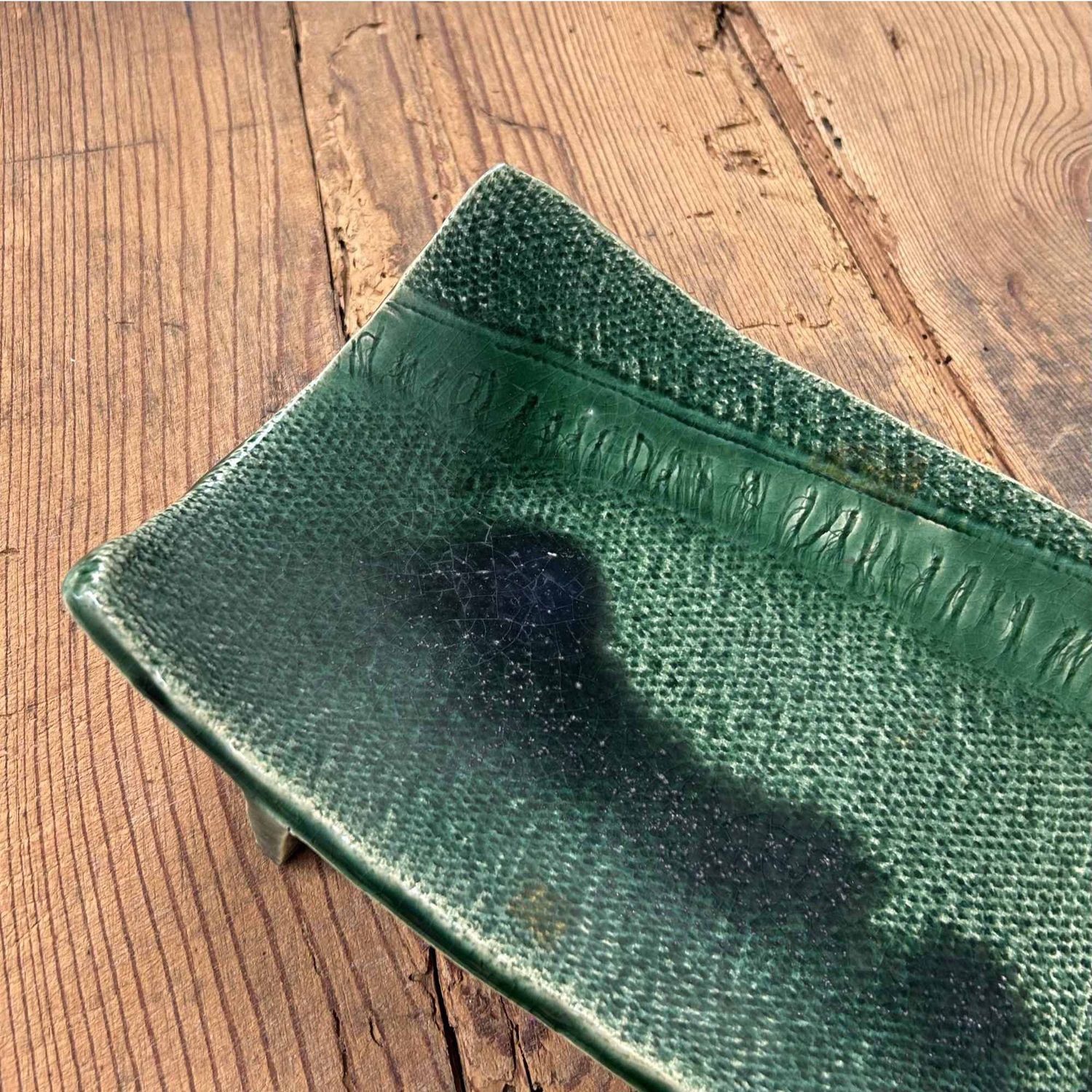 Keramieken Kyo Yaki Serveerschaal, Shōwa periode, Japan.