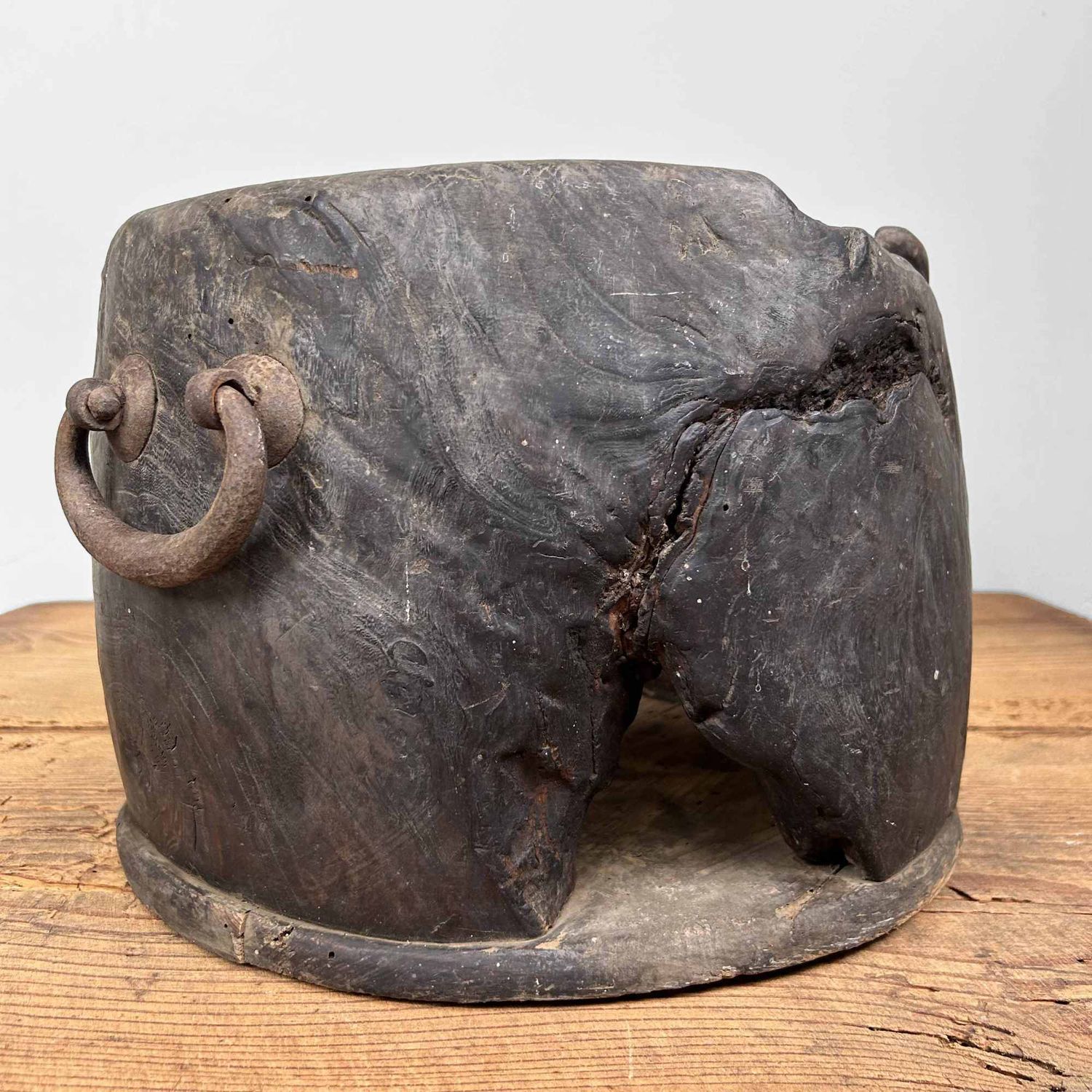 Antieke Hibachi 火鉢 / Japanse Vuurpot, Edo-periode.