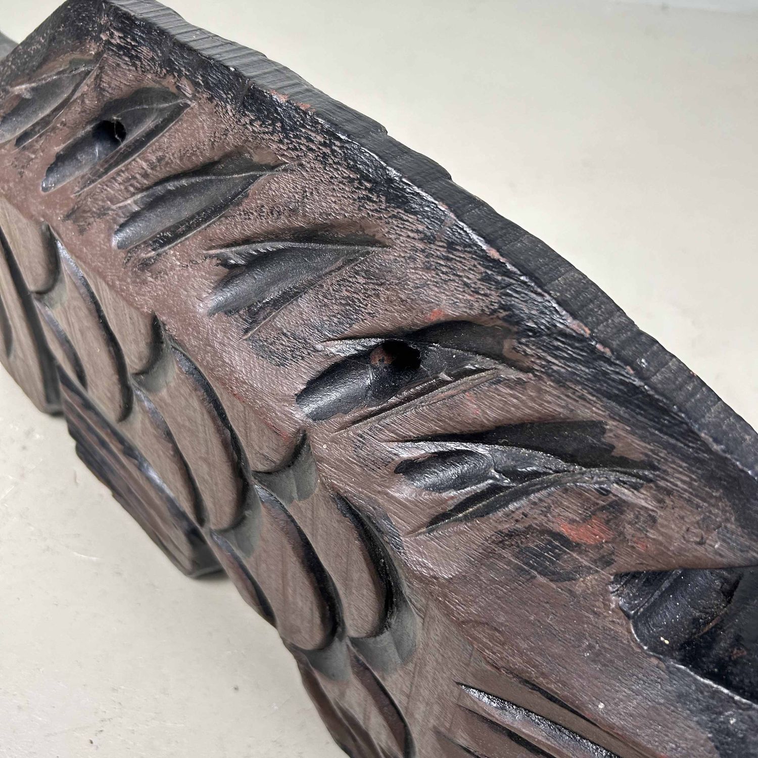 Mokugyo 木魚, Boeddhistische Houten Vis, Taishō-periode, Japan.