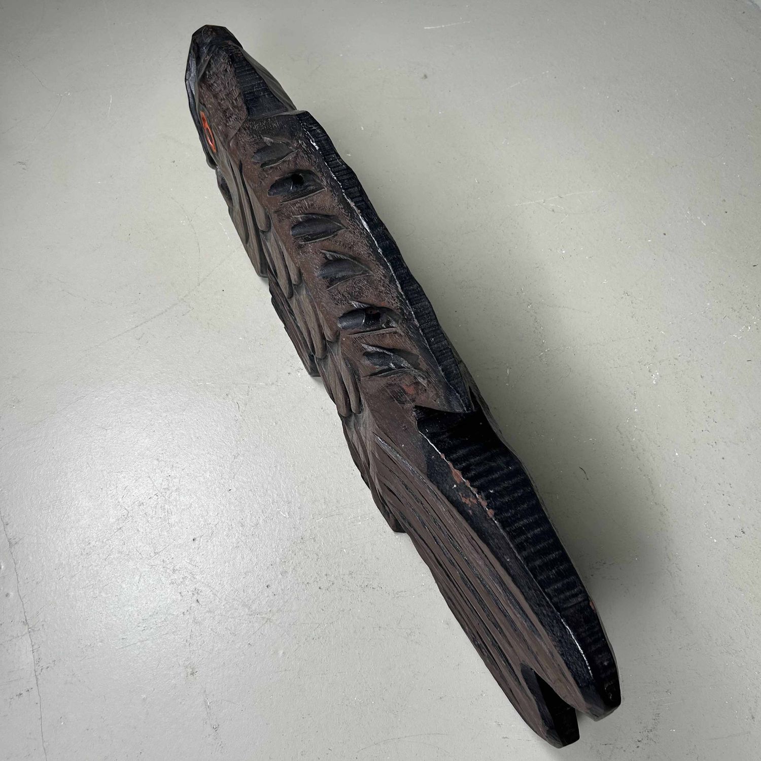Mokugyo 木魚, Boeddhistische Houten Vis, Taishō-periode, Japan.