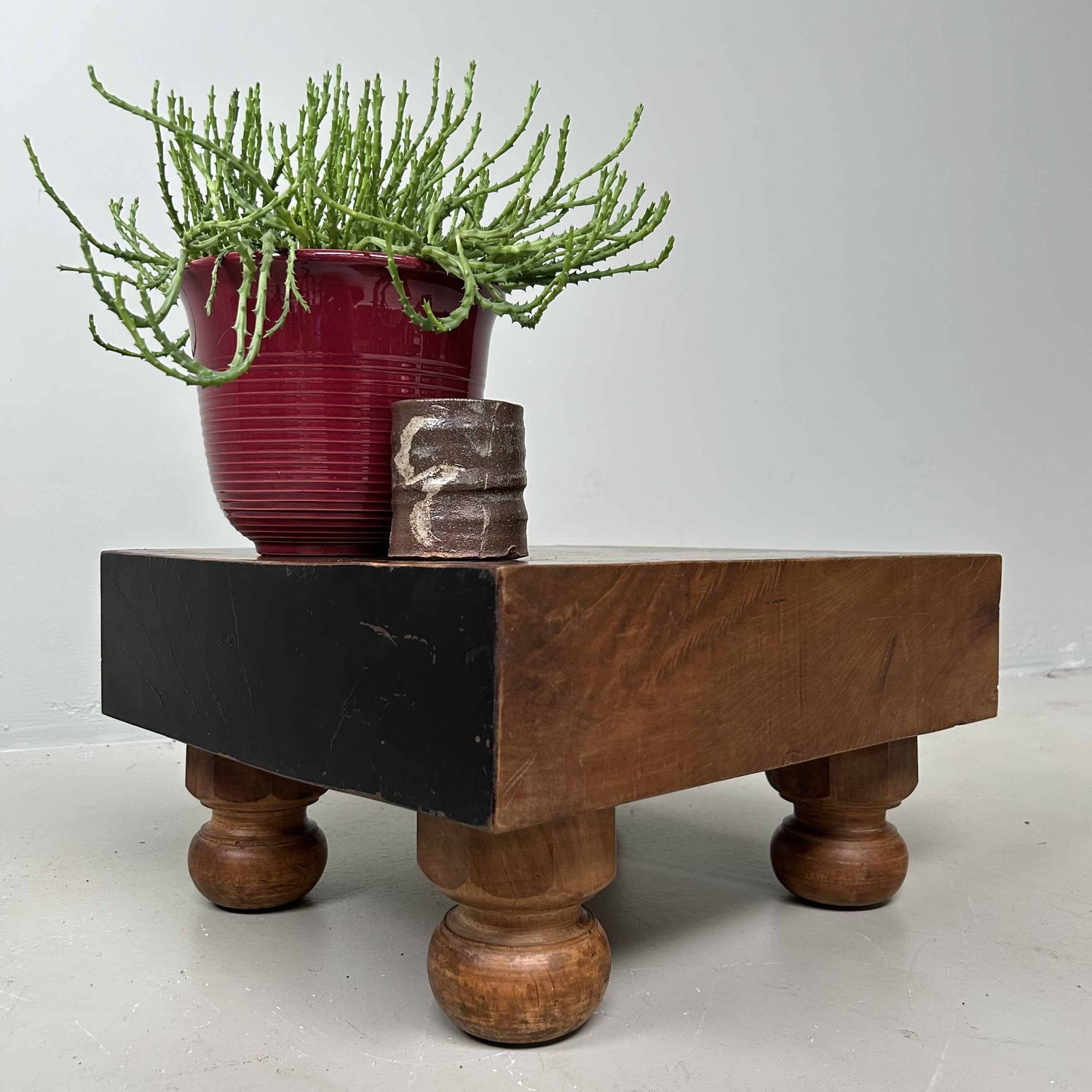 GO spelbord Goban Kaya, Lage Keyaki Houten Tafel, Taishō, Japan.