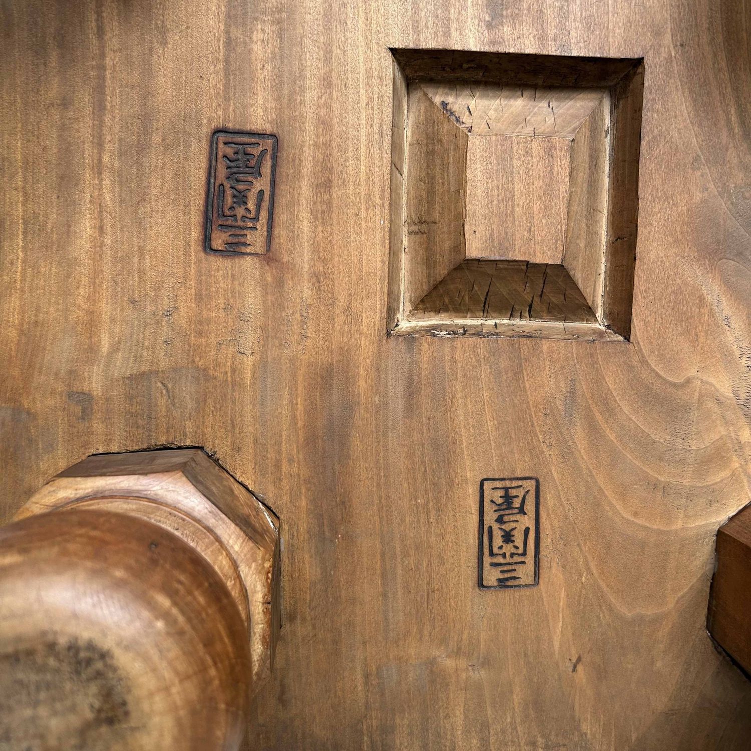 GO spelbord Goban Kaya, Lage Keyaki Houten Tafel, Taishō, Japan.