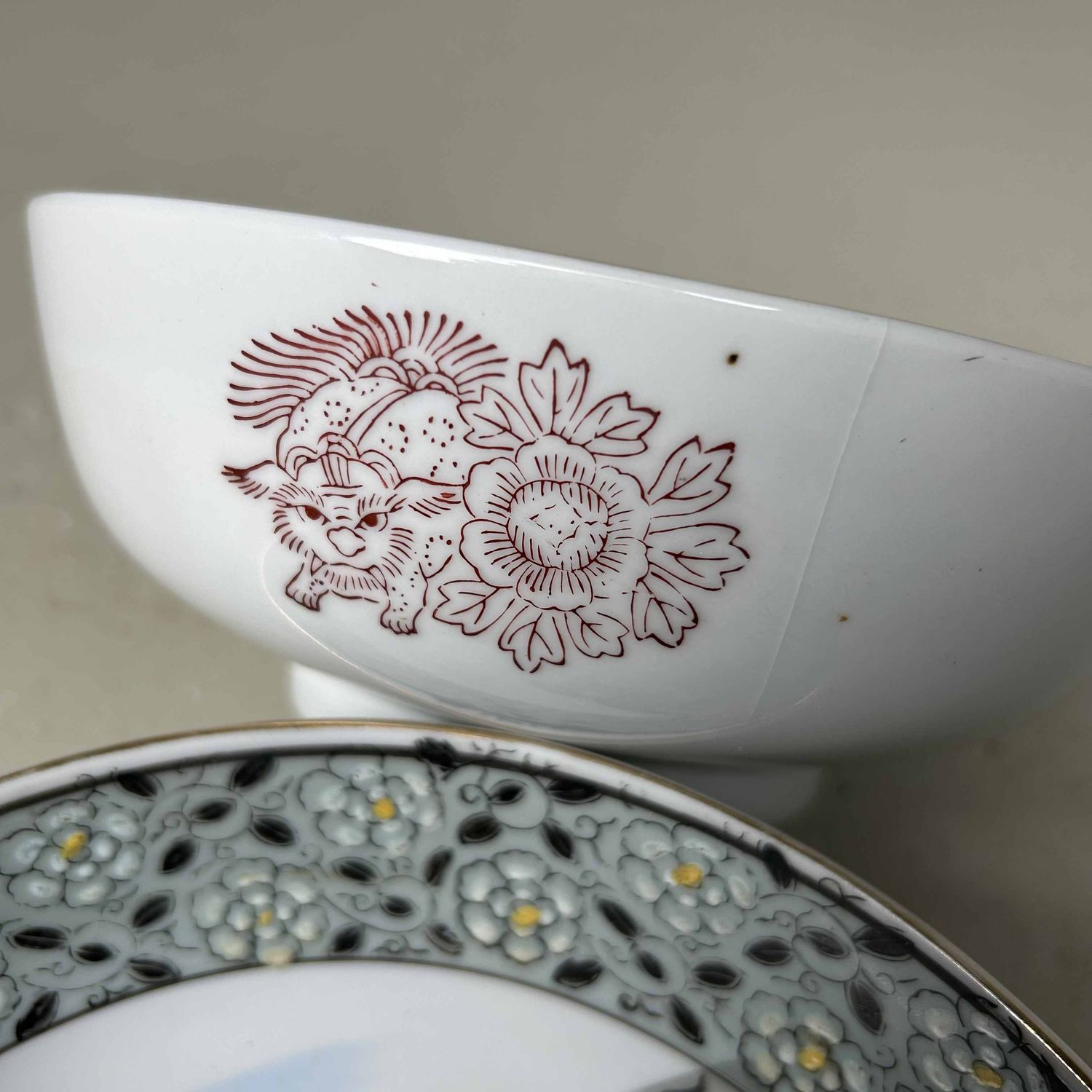 Set Porcelain Bowls, Taisho Period, Japan.