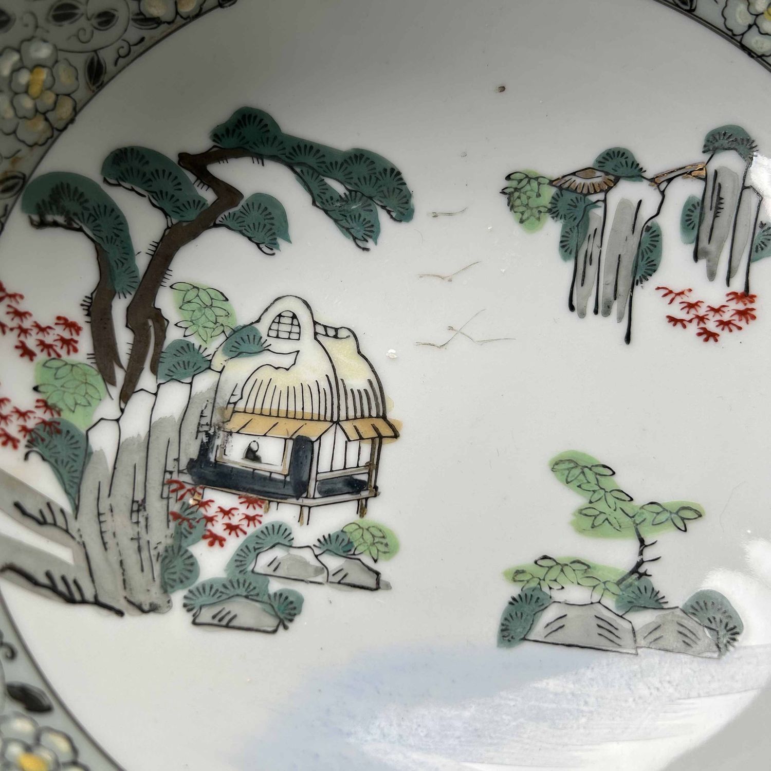 Set Porcelain Bowls, Taisho Period, Japan.