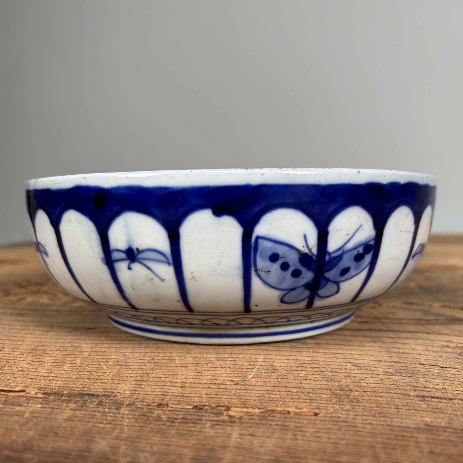 Antique Japanese Bowl, Imari Ware, Arita, Meiji Period, Japan