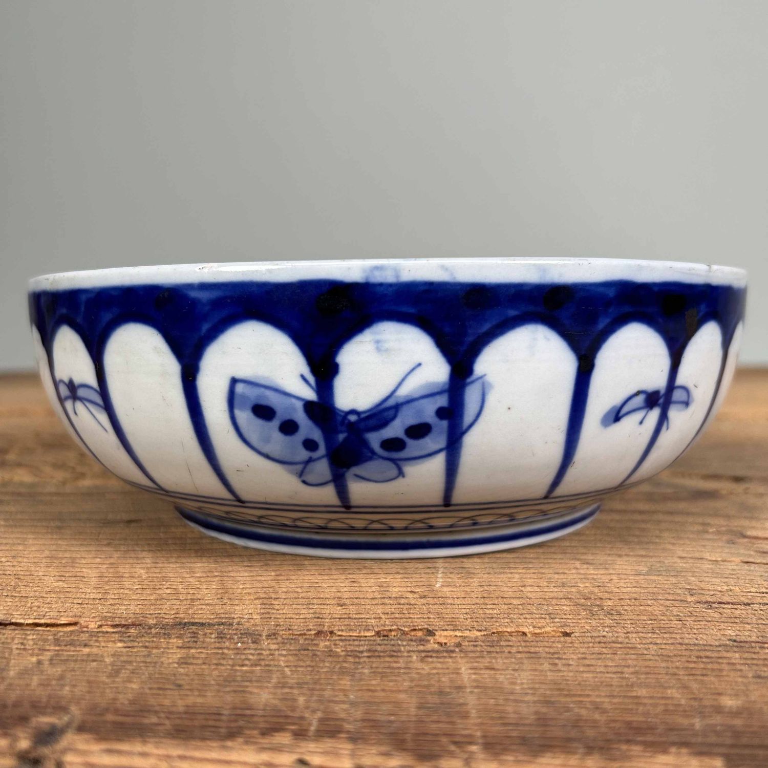 Antique Japanese Bowl, Imari Ware, Arita, Meiji Period, Japan