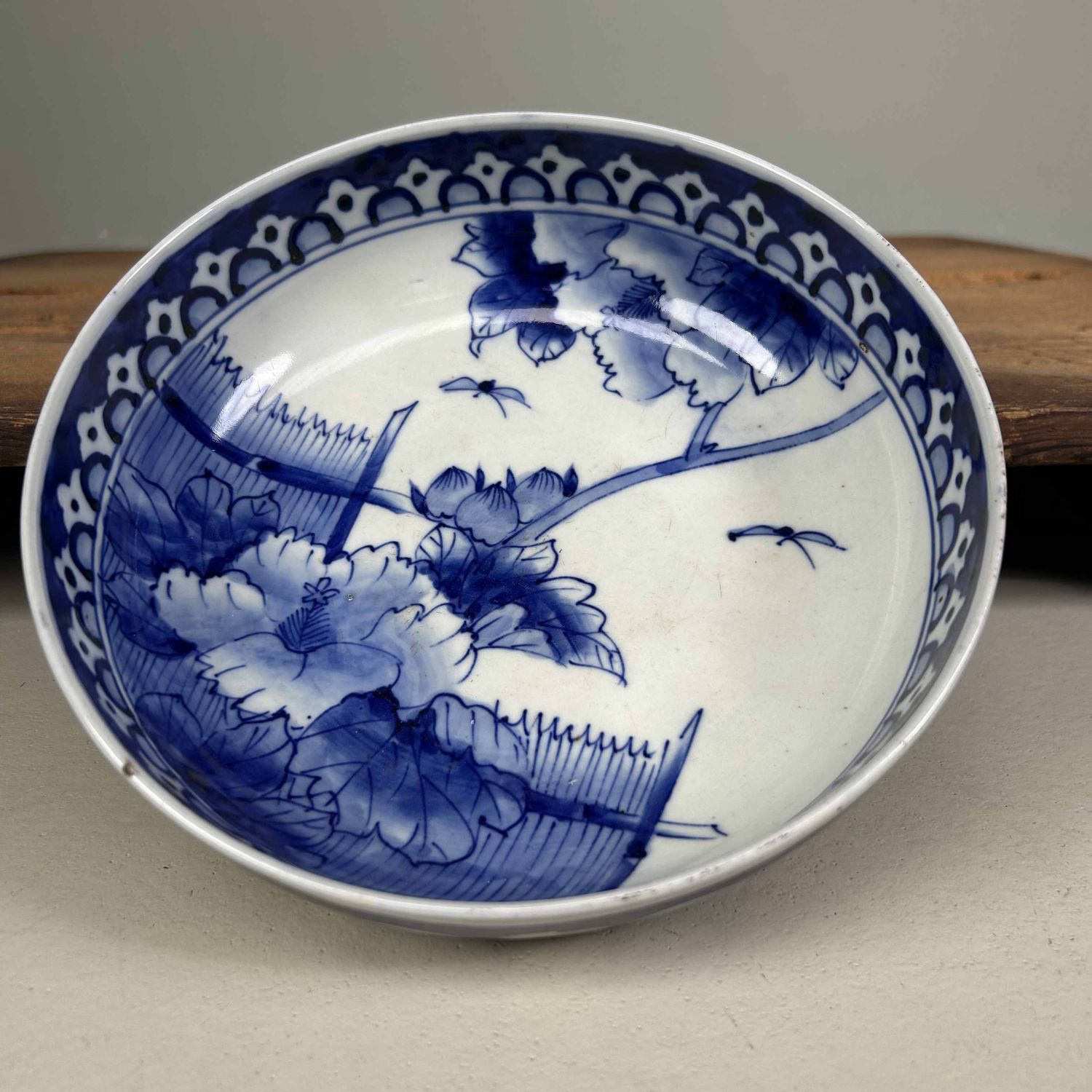 Antique Japanese Bowl, Imari Ware, Arita, Meiji Period, Japan