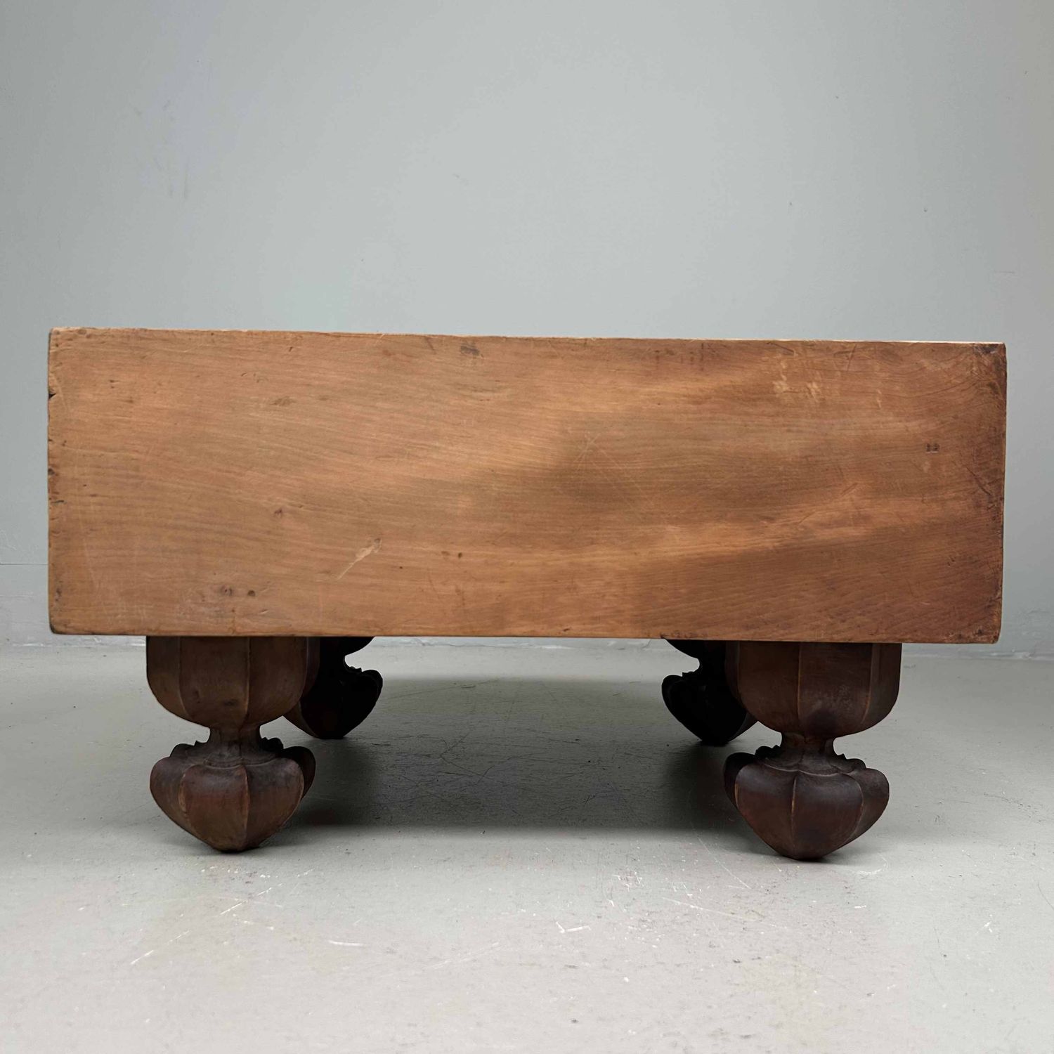 GO Spelbord Goban Kaya, Lage Keyaki Houten Tafel, Taishō, Japan.