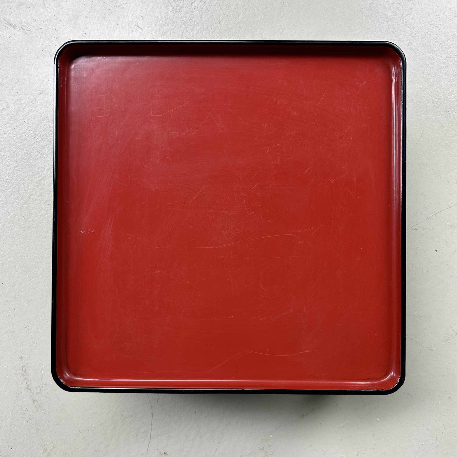 Urushi Lakwerk Theeceremonie, Serveertafels, Taishō-periode, Japan.