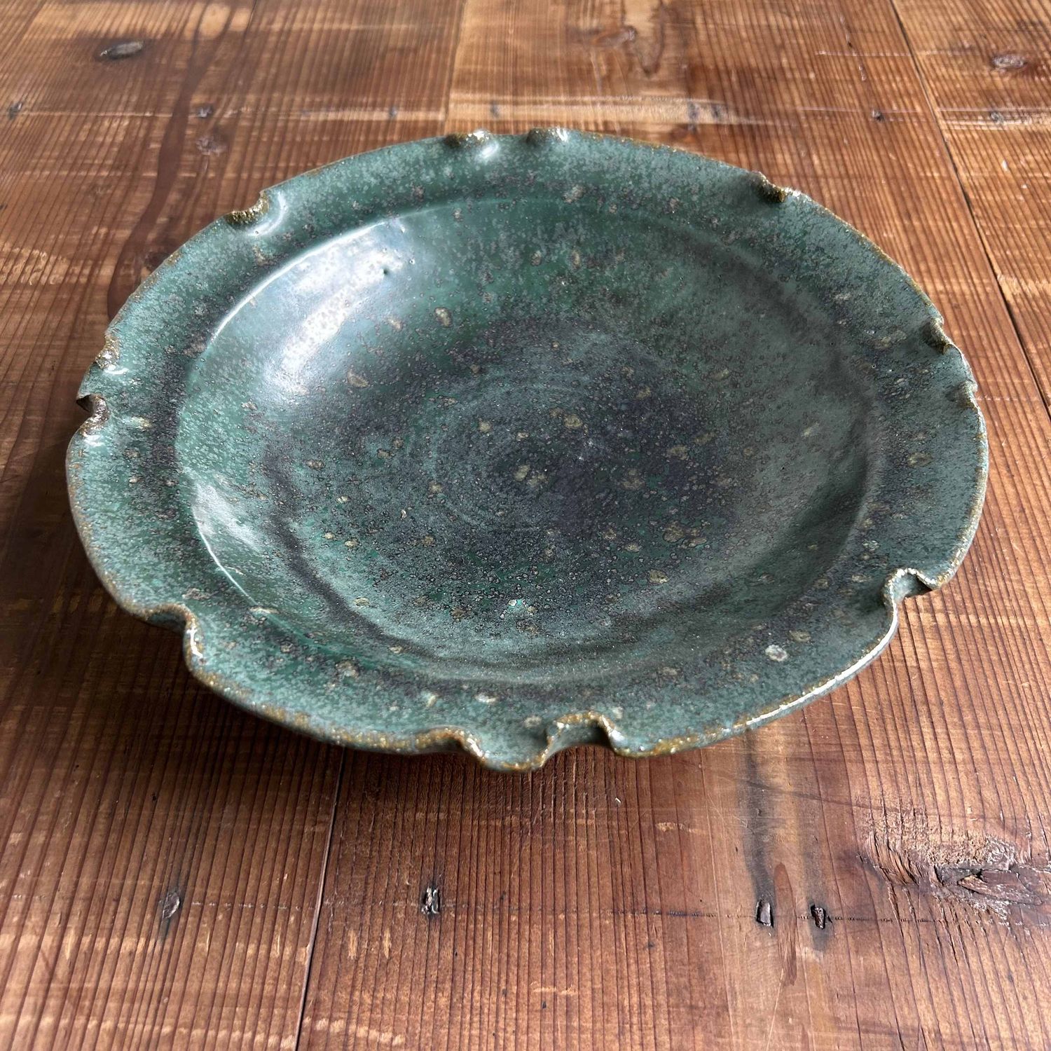 Glazed Ceramic Bowl, Agano Yaki, Studio Pottery, Japan.