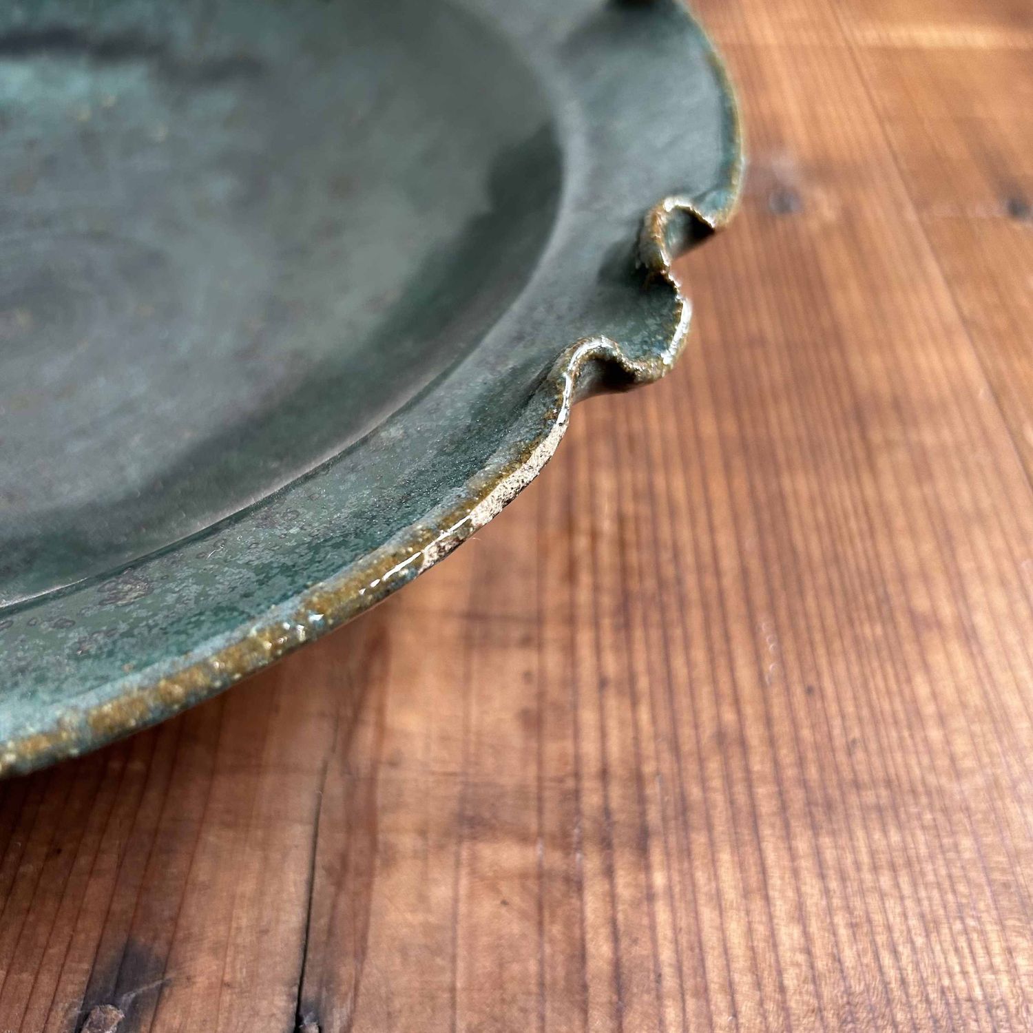 Glazed Ceramic Bowl, Agano Yaki, Studio Pottery, Japan.