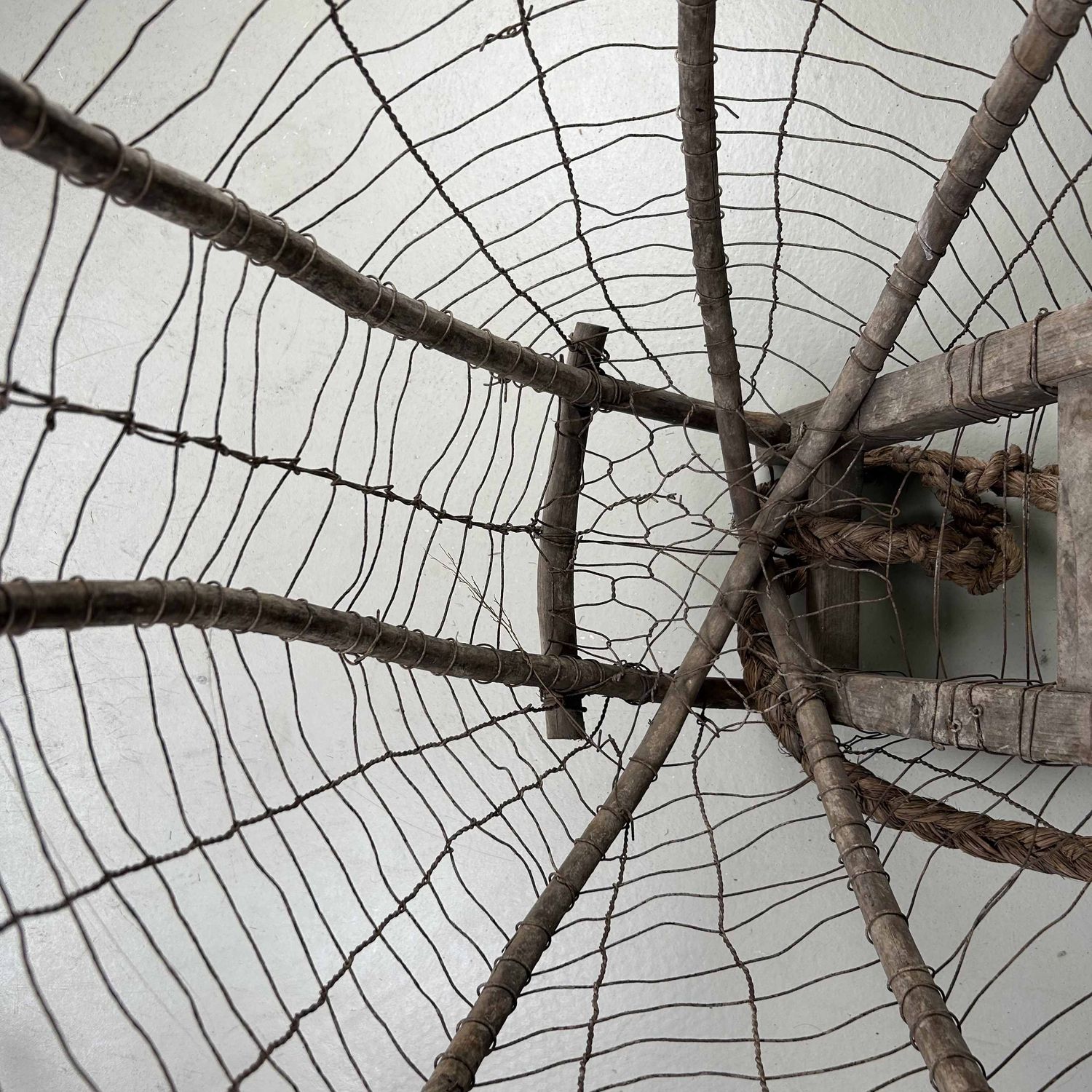 Antique Japanese Harvest Backpack Basket, Taishō period.