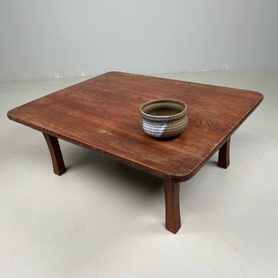 Low Minimalist Japanese Table, early Shōwa period, Japan.