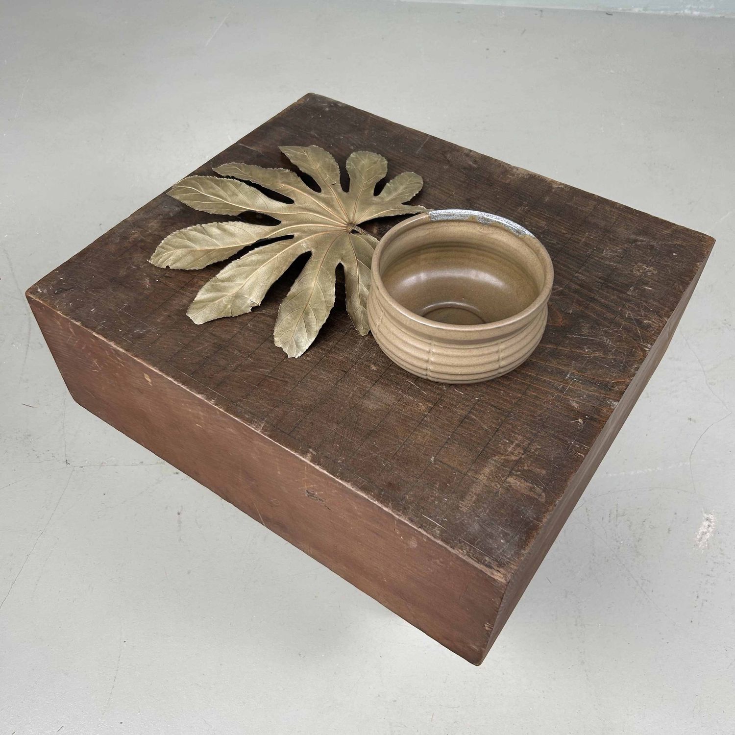 GO Spelbord Goban Kaya, Lage Keyaki Houten Tafel, Taishō, Japan.