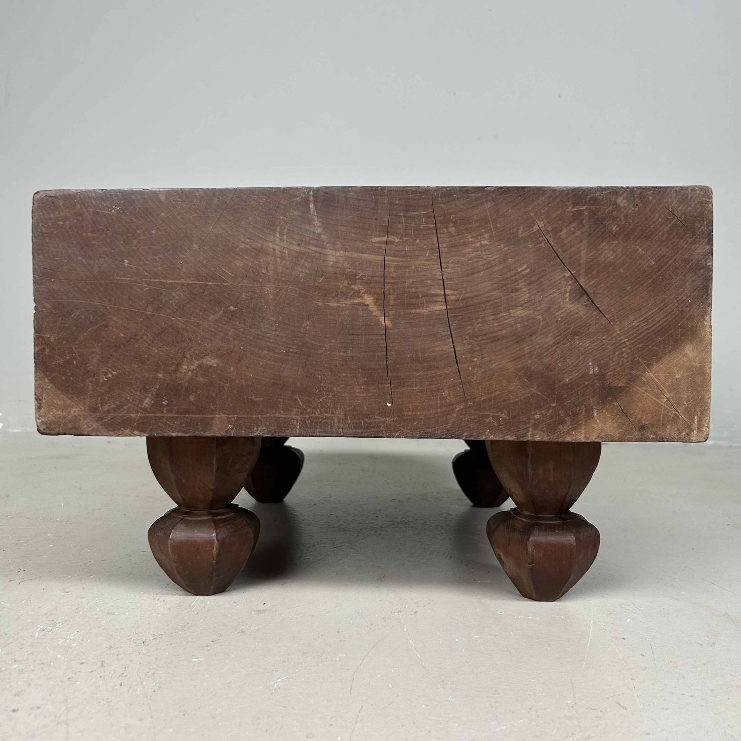 GO Spelbord Goban Kaya, Lage Keyaki Houten Tafel, Taishō, Japan.