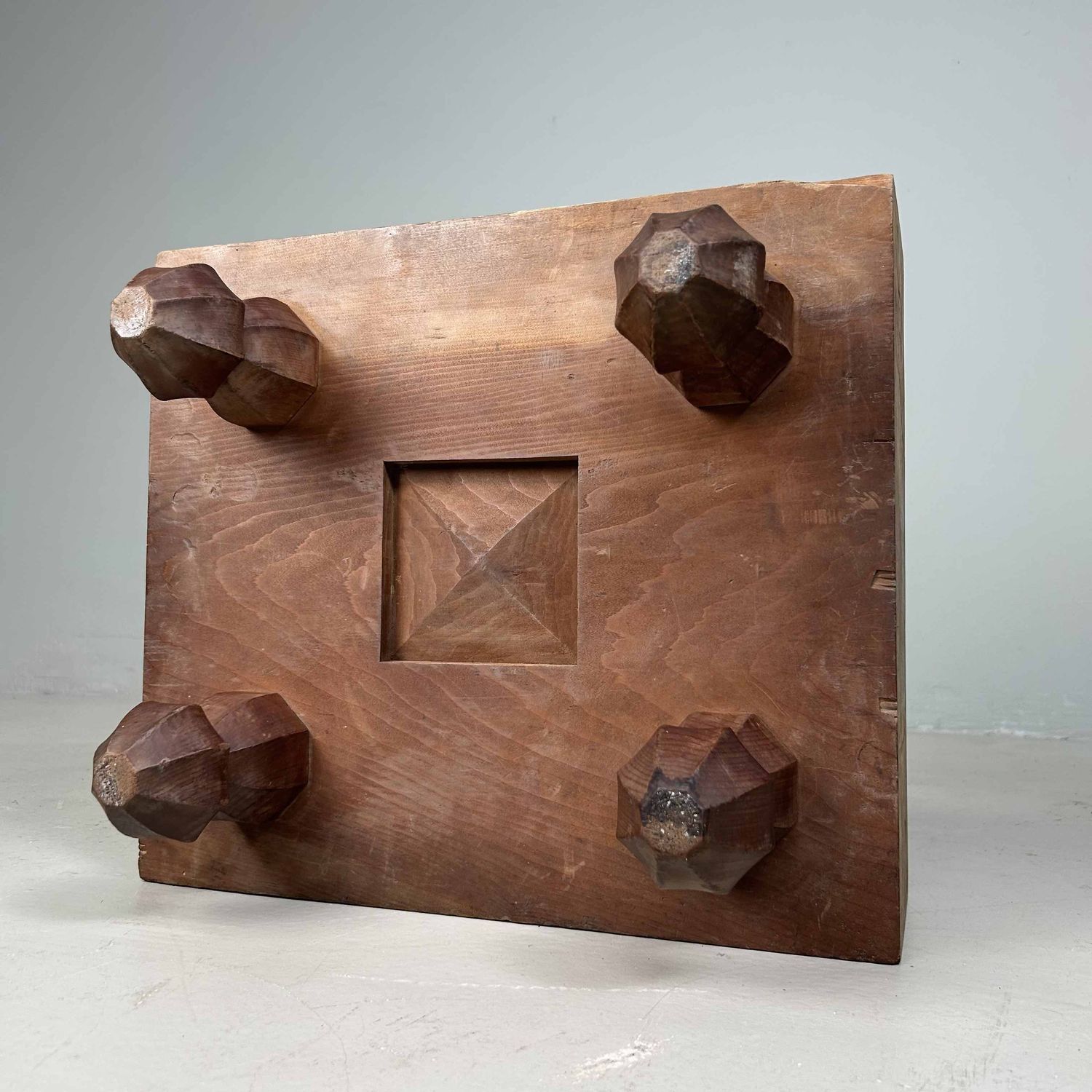 GO Spelbord Goban Kaya, Lage Keyaki Houten Tafel, Taishō, Japan.