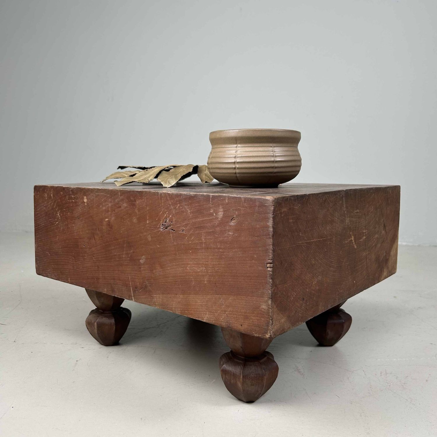 GO Spelbord Goban Kaya, Lage Keyaki Houten Tafel, Taishō, Japan.