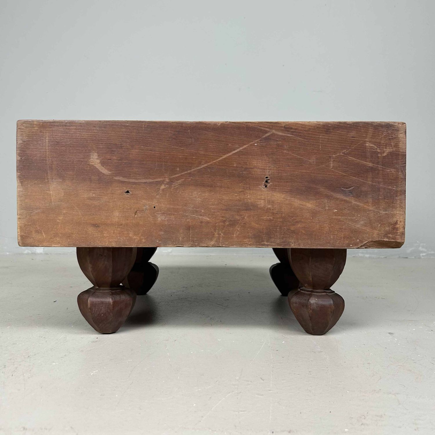 GO Spelbord Goban Kaya, Lage Keyaki Houten Tafel, Taishō, Japan.