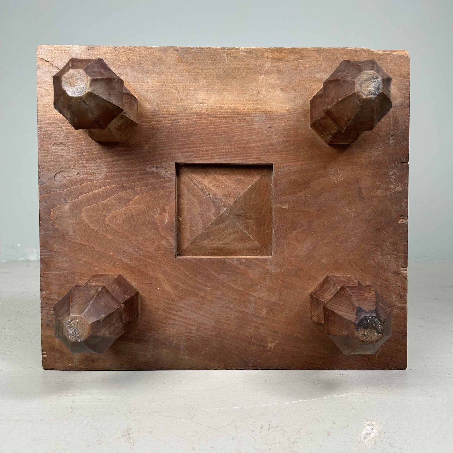 GO Spelbord Goban Kaya, Lage Keyaki Houten Tafel, Taishō, Japan.