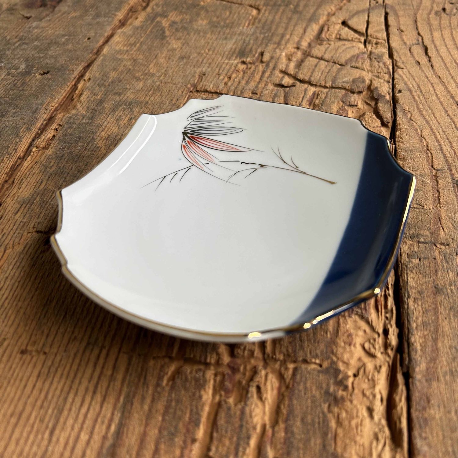 Authentic Set of Porcelain Vintage Plates, Shōwa, Japan.