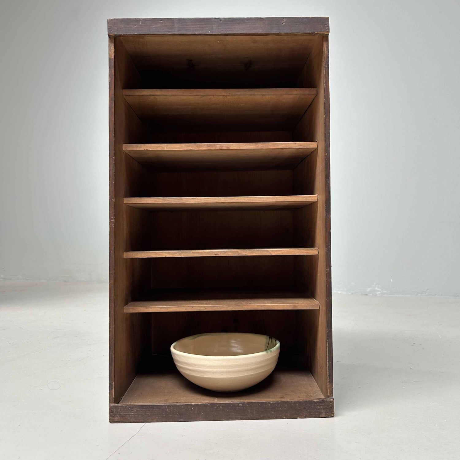 Antieke Houten Opbergkist, Meiji periode, Japan.