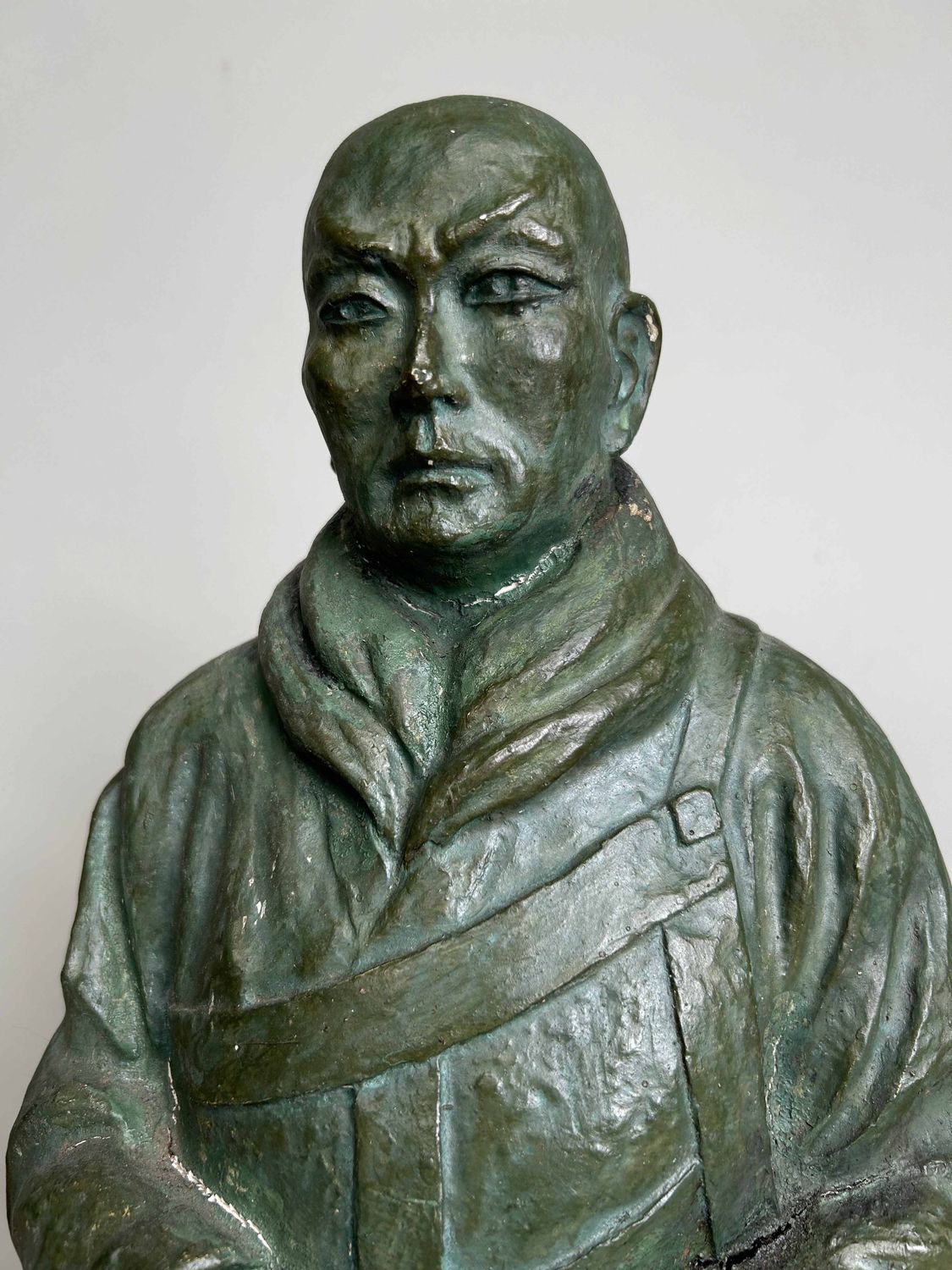 Shinran 親鸞 Monnik, Boeddhistisch Beeld,  Taishō-periode, Japan.