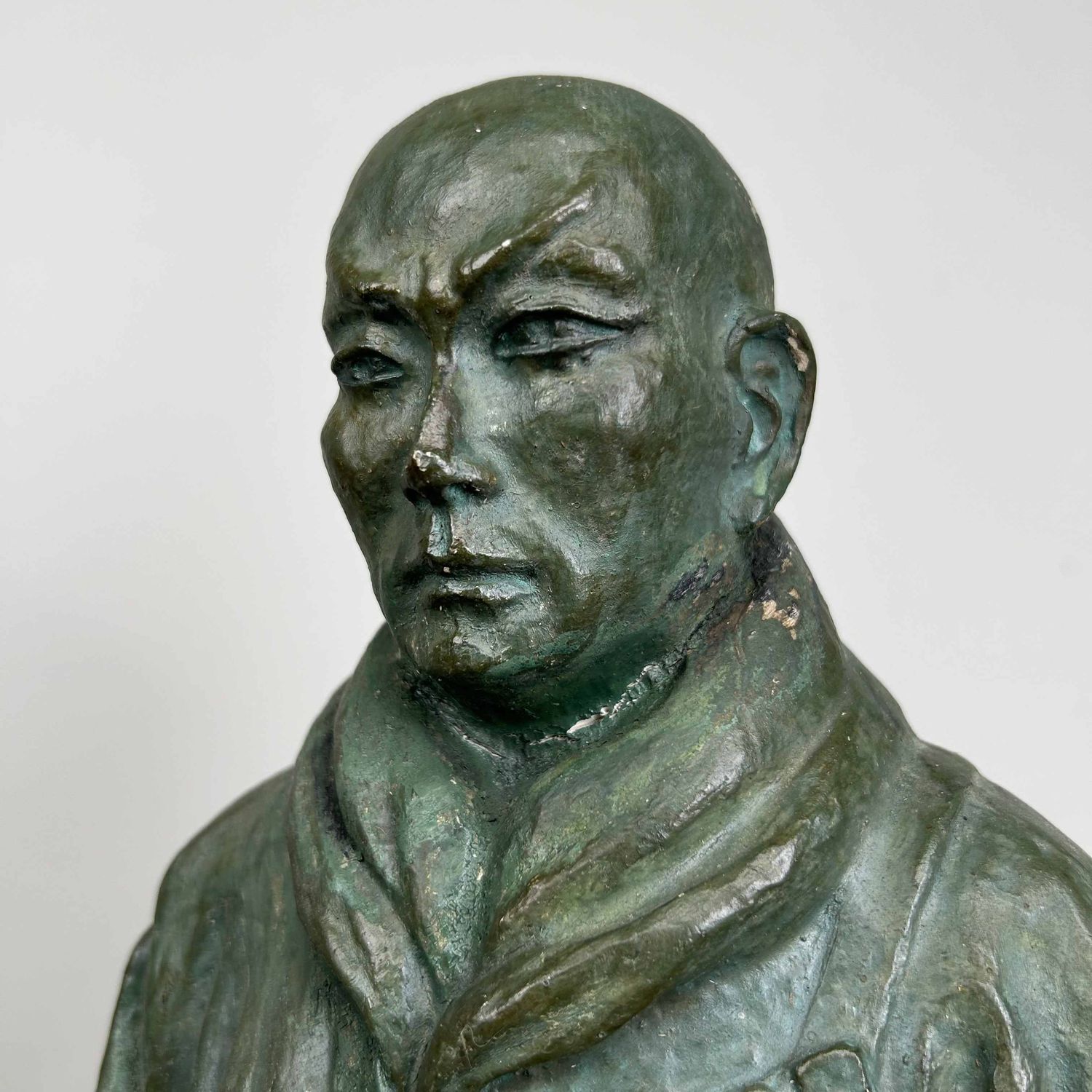 Shinran 親鸞 Monnik, Boeddhistisch Beeld,  Taishō-periode, Japan.